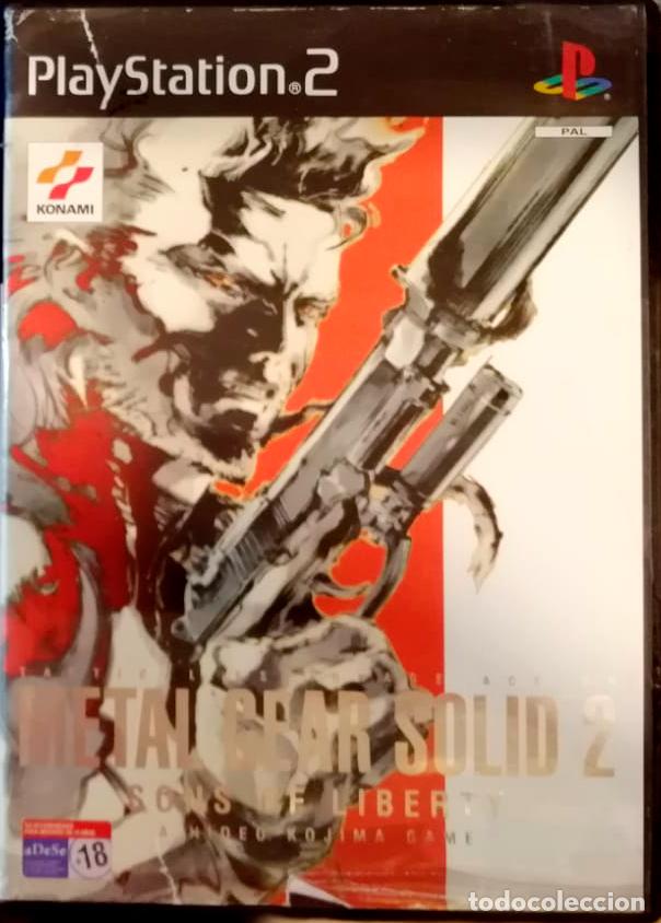 Videojuegos y consolas: Playstation 2 Metal Gear Solid 2 - Ps2 - no guia - Foto 1