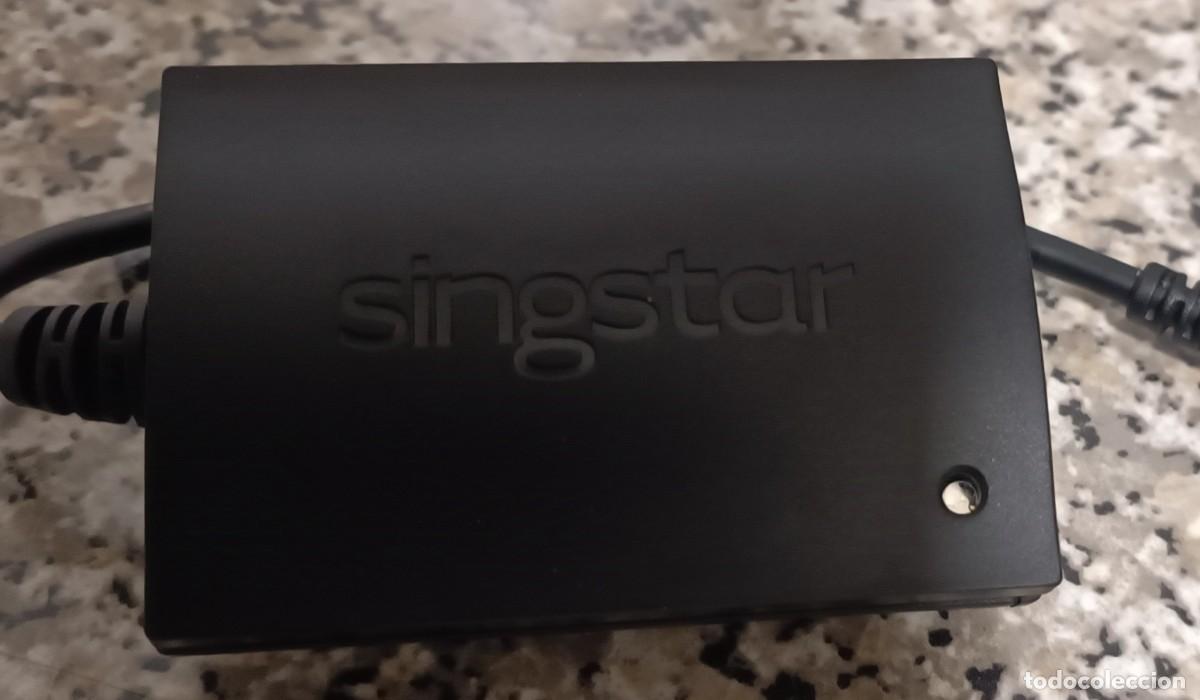 Videojuegos y consolas: LOTE 2 MICR&Oacute;FONOS SINGSTAR - PLAY STATION 2 - PS2 - Foto 1