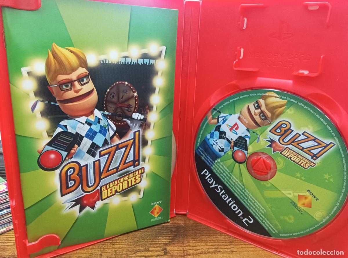 Videojuegos y consolas: BUZZ El gran concurso de DEPORTES, PS2 PAL - Foto 2