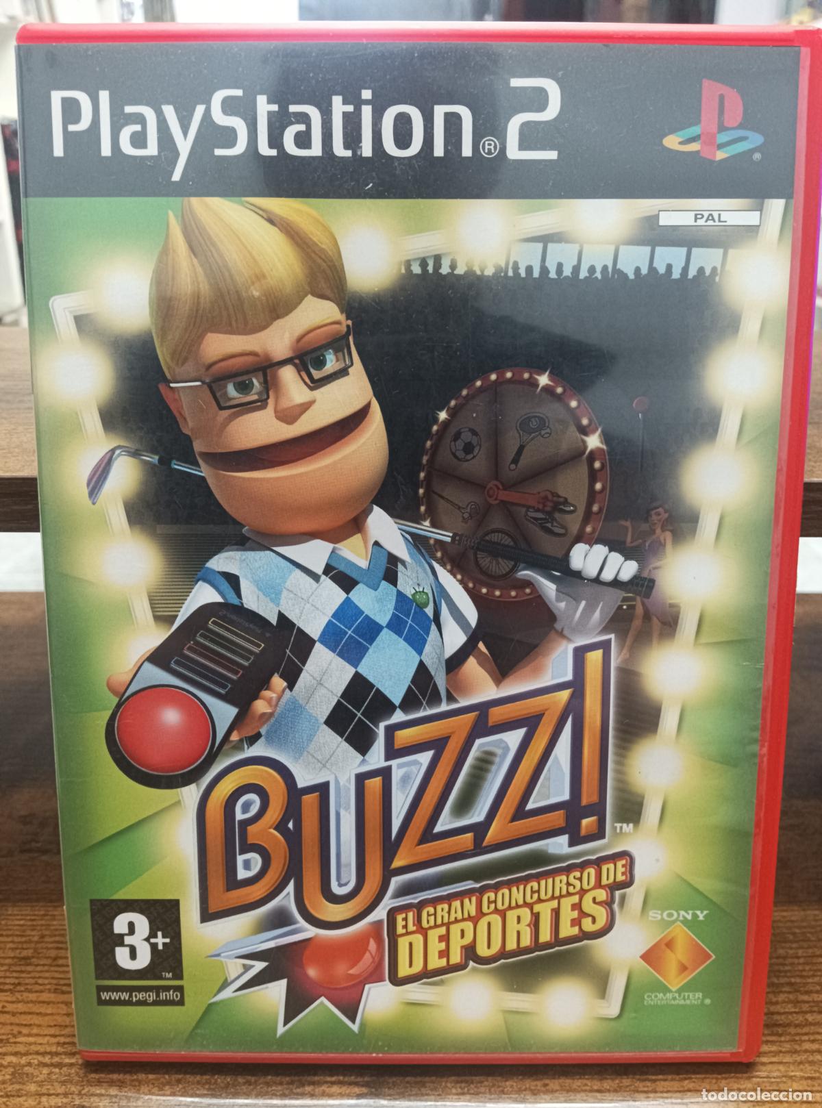Videojuegos y consolas: BUZZ El gran concurso de DEPORTES, PS2 PAL - Foto 1
