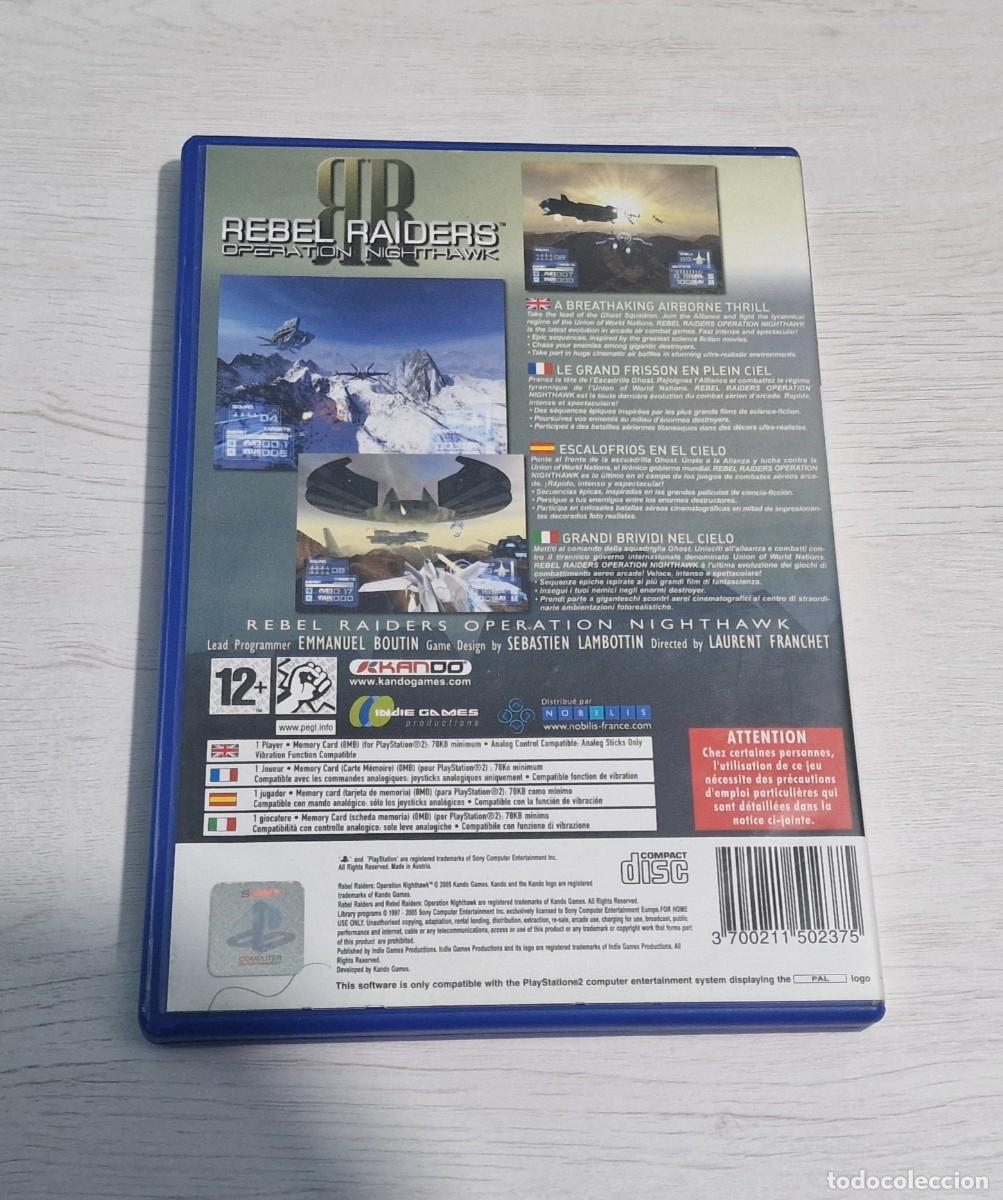 Videojuegos y consolas: Rebel Raiders Operation Nighthawk Ps2 - Foto 2