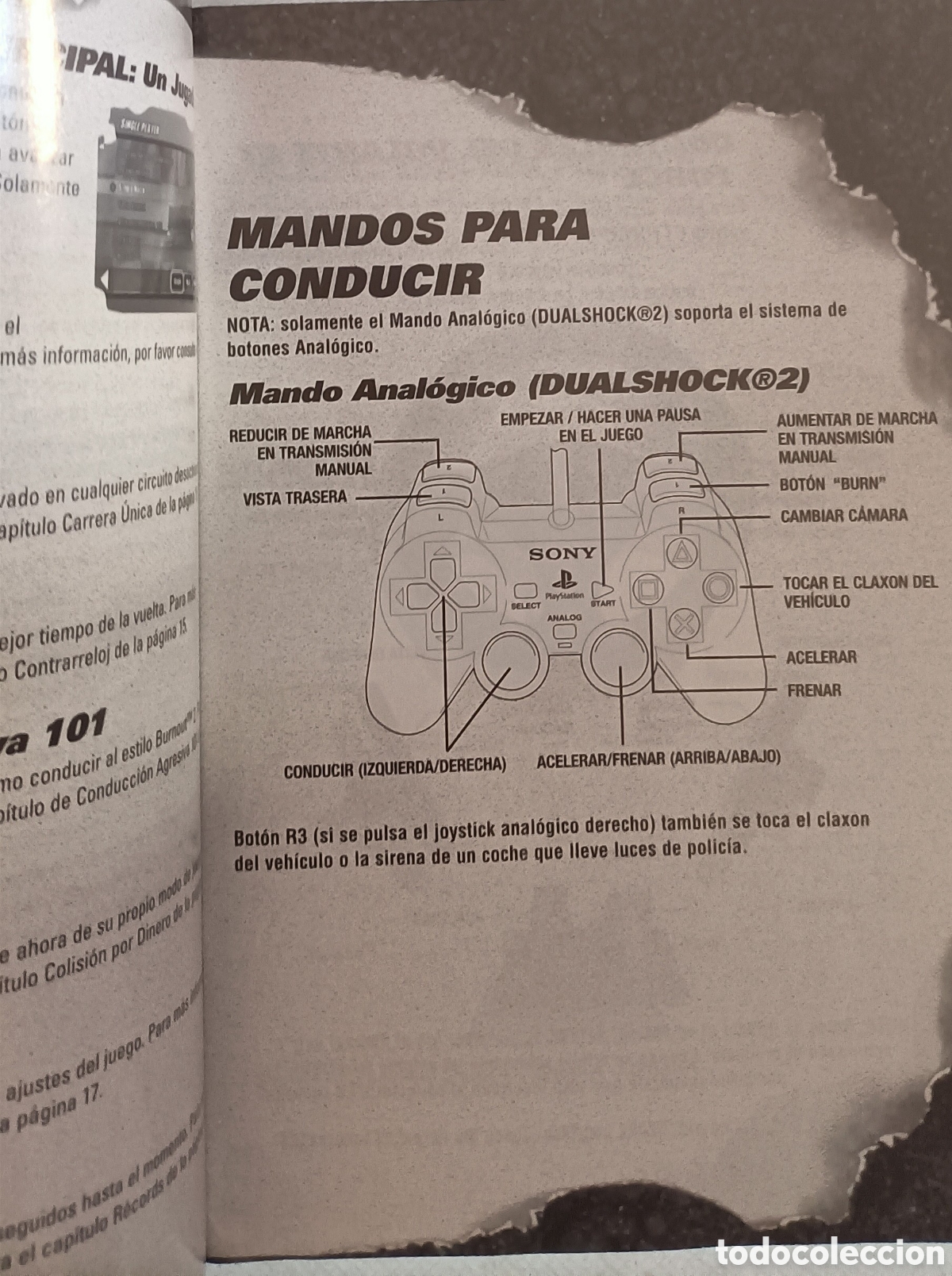 Videojuegos y consolas: Caratula e instrucciones Burnout 2 PS2 Sin caja. - Foto 2