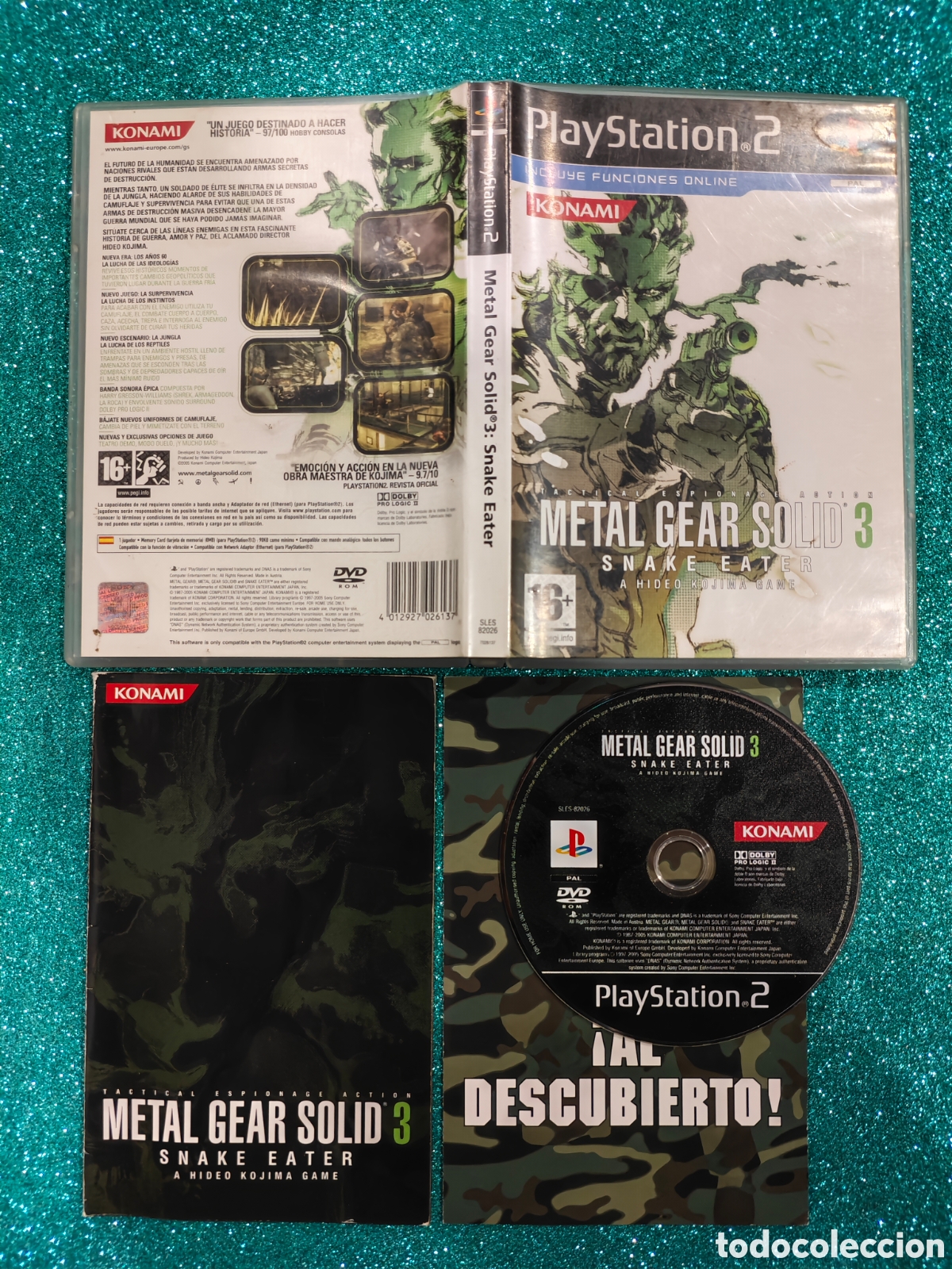 Videojuegos y consolas: Metal Gear Solid 3 PS2 - Foto 1