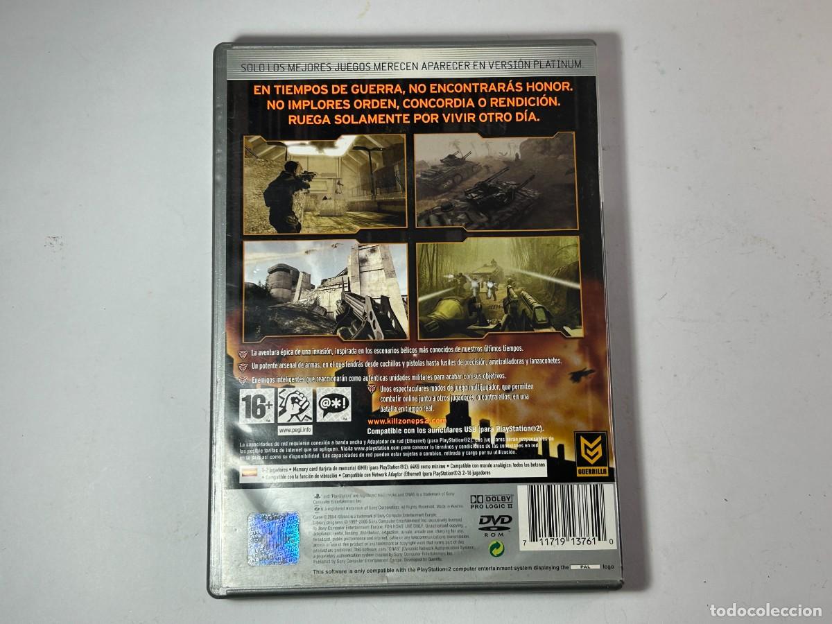Videojuegos y consolas: KILLZONE JUEGO PS2 PLAYSTATION 2 - Foto 4