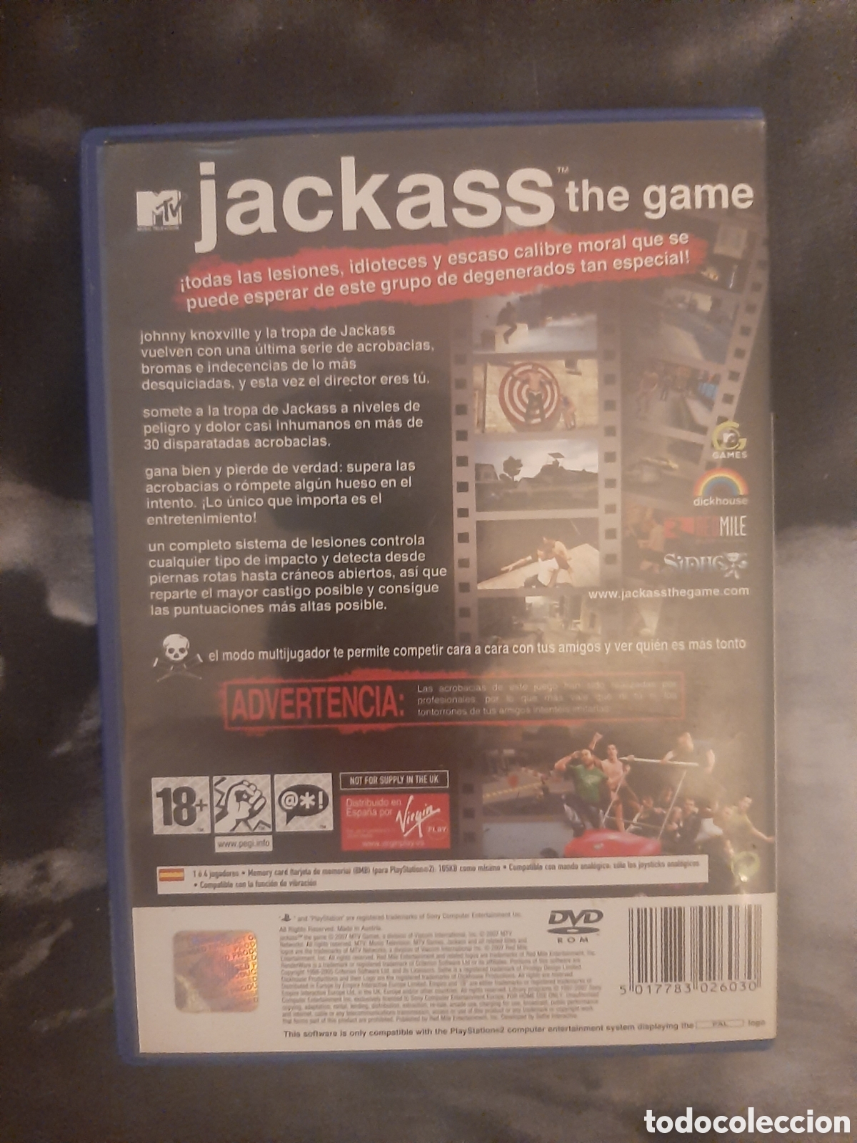 Videojuegos y consolas: JACKASS THE GAME - PLAYSTATION 2 - Foto 2