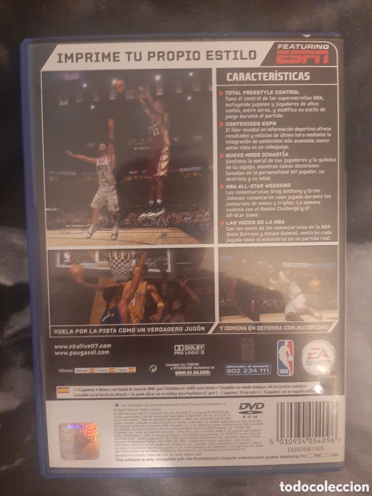 Videojuegos y consolas: NBA LIVE 07 - PLAYSTATION 2 - Foto 2