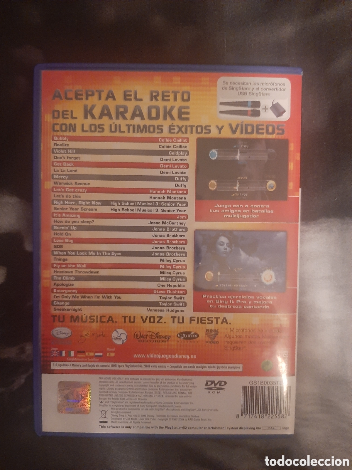 Videojuegos y consolas: DISNEY SING IT POP HITS - PLAYSTATION 2 - Foto 2