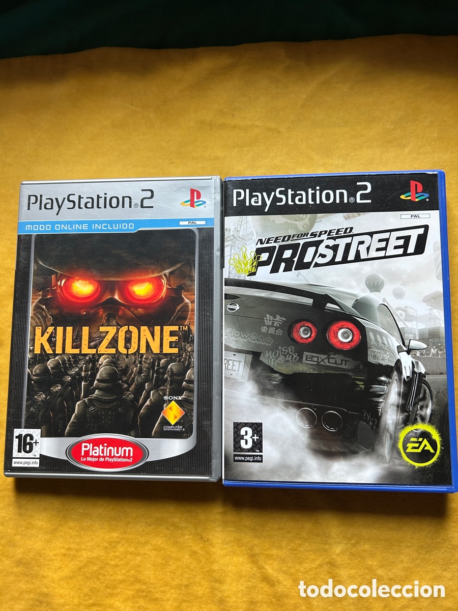 Videojuegos y consolas: Pack Ps2 Killzone/NFS Prostreet - Foto 1