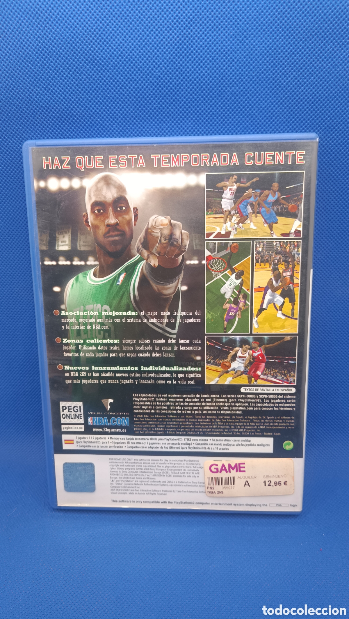 Videojuegos y consolas: Ps2 PlayStation 2 NBA 2K9 - Foto 2