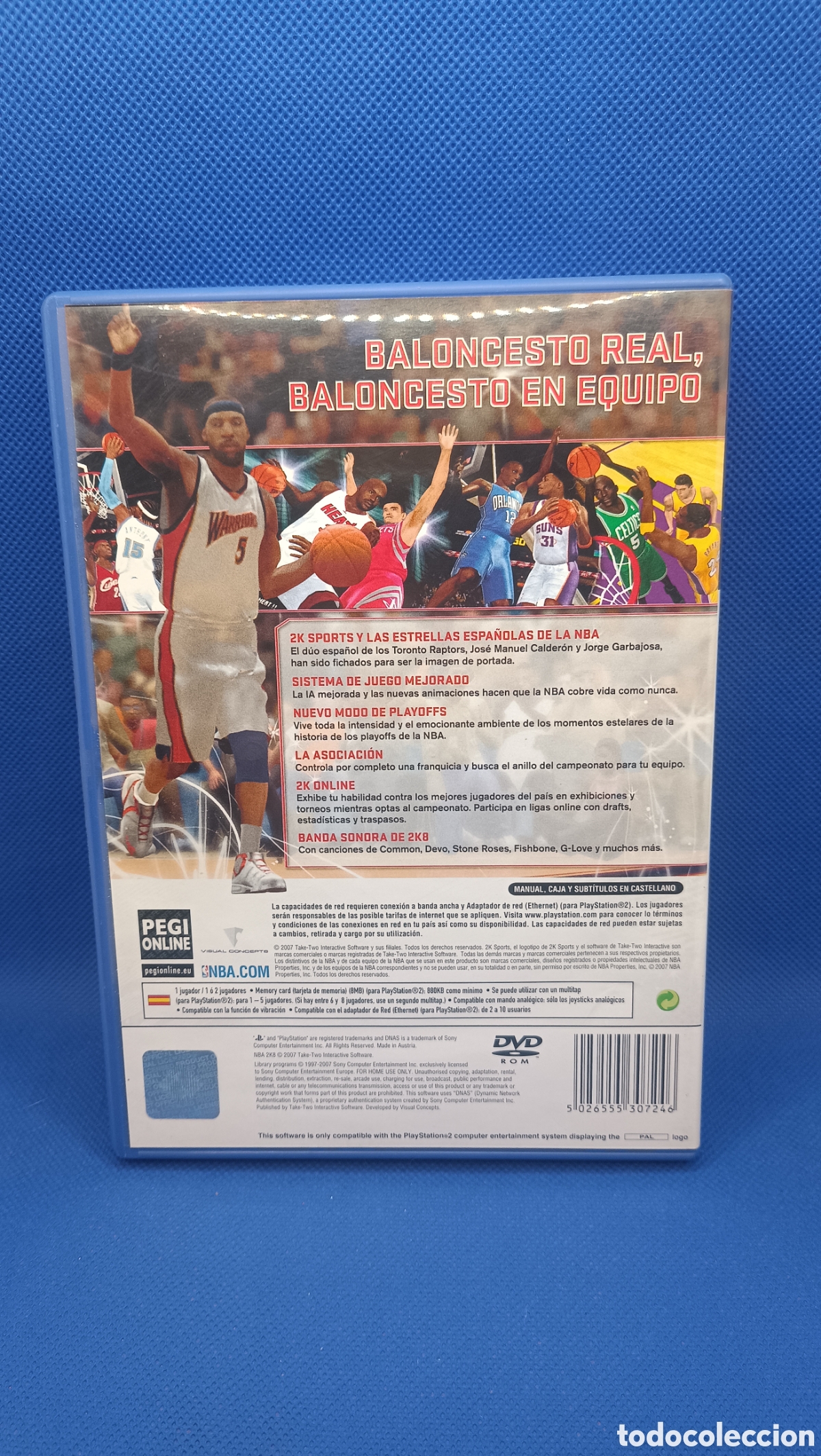 Videojuegos y consolas: Ps2 PlayStation 2 NBA 2K8 - Foto 2