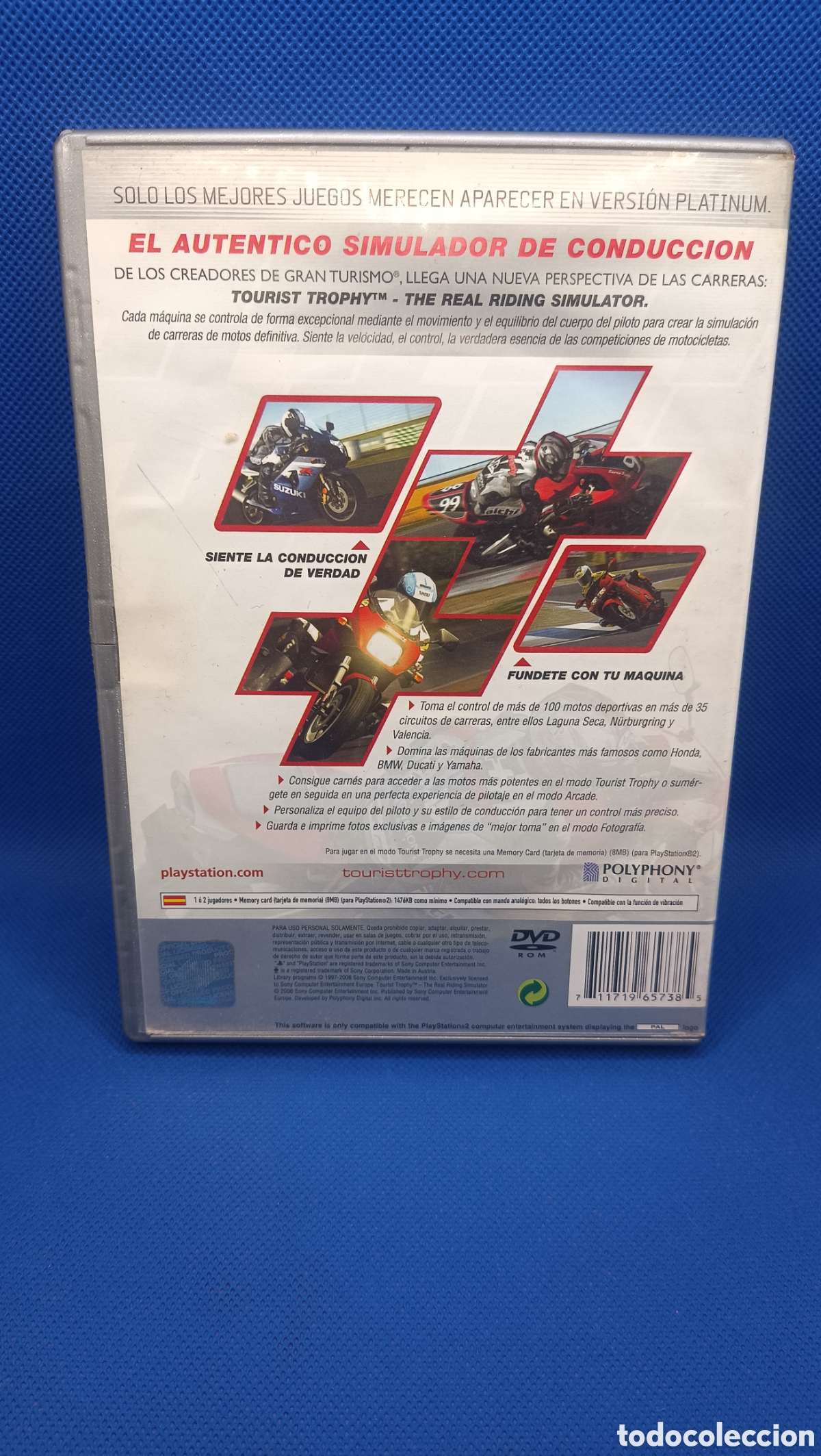 Videojuegos y consolas: Ps2 PlayStation 2 Tourist Trophy - Foto 2