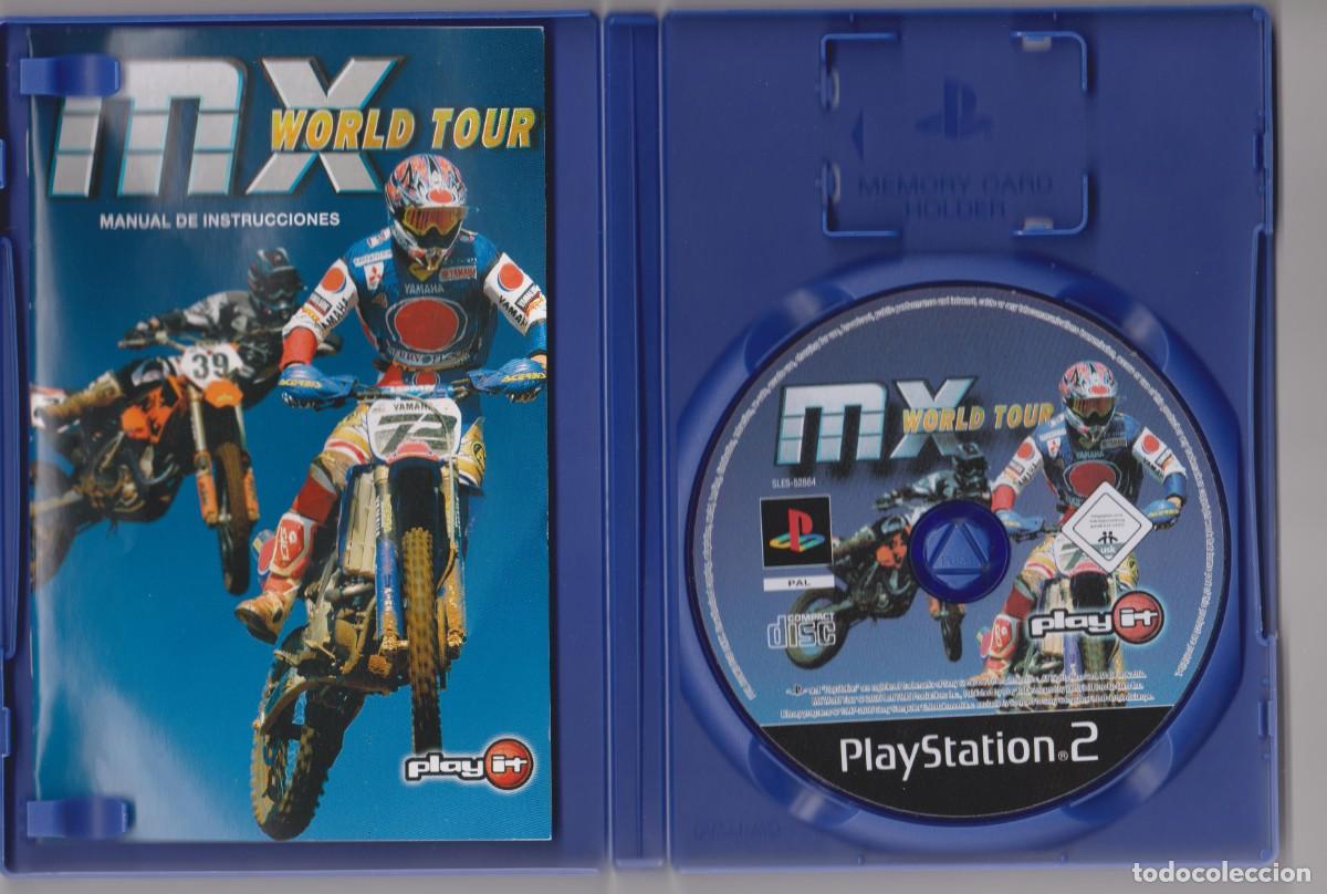 Videojuegos y consolas: MX WORLD TOUR PS2 (LIBRETO INSTRUCCIONES) - Foto 2