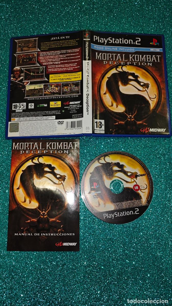 Videojuegos y consolas: Mortal kombat deception PS2 completo - Foto 1