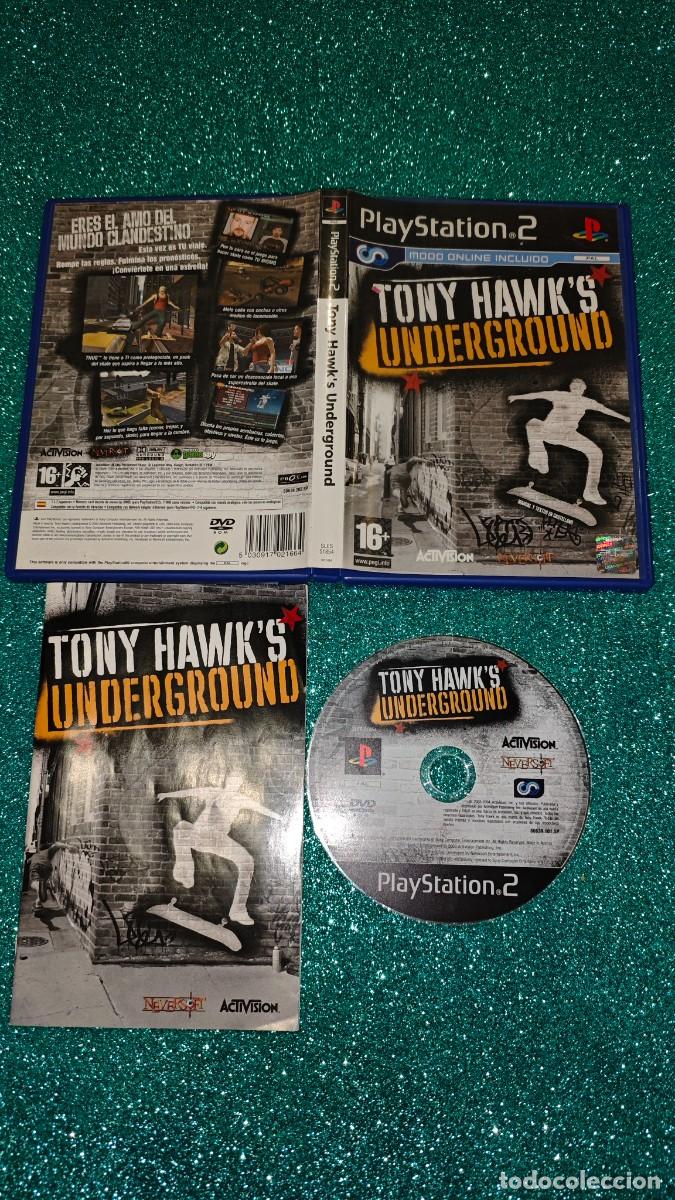 Videojuegos y consolas: Tony hawks underground PS2 completo - Foto 1