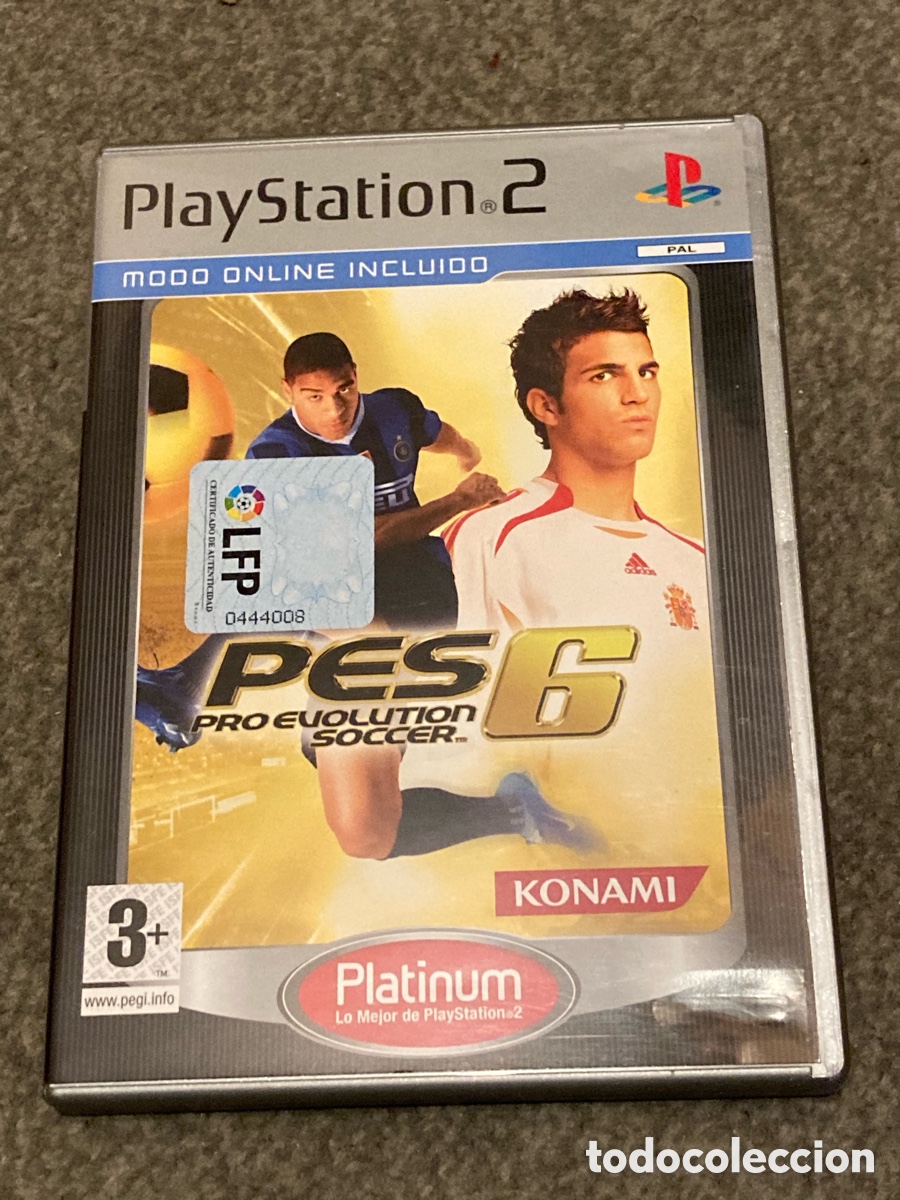Videojuegos y consolas: Pro Evolution Soccer PES 6 para PS2 - Foto 1