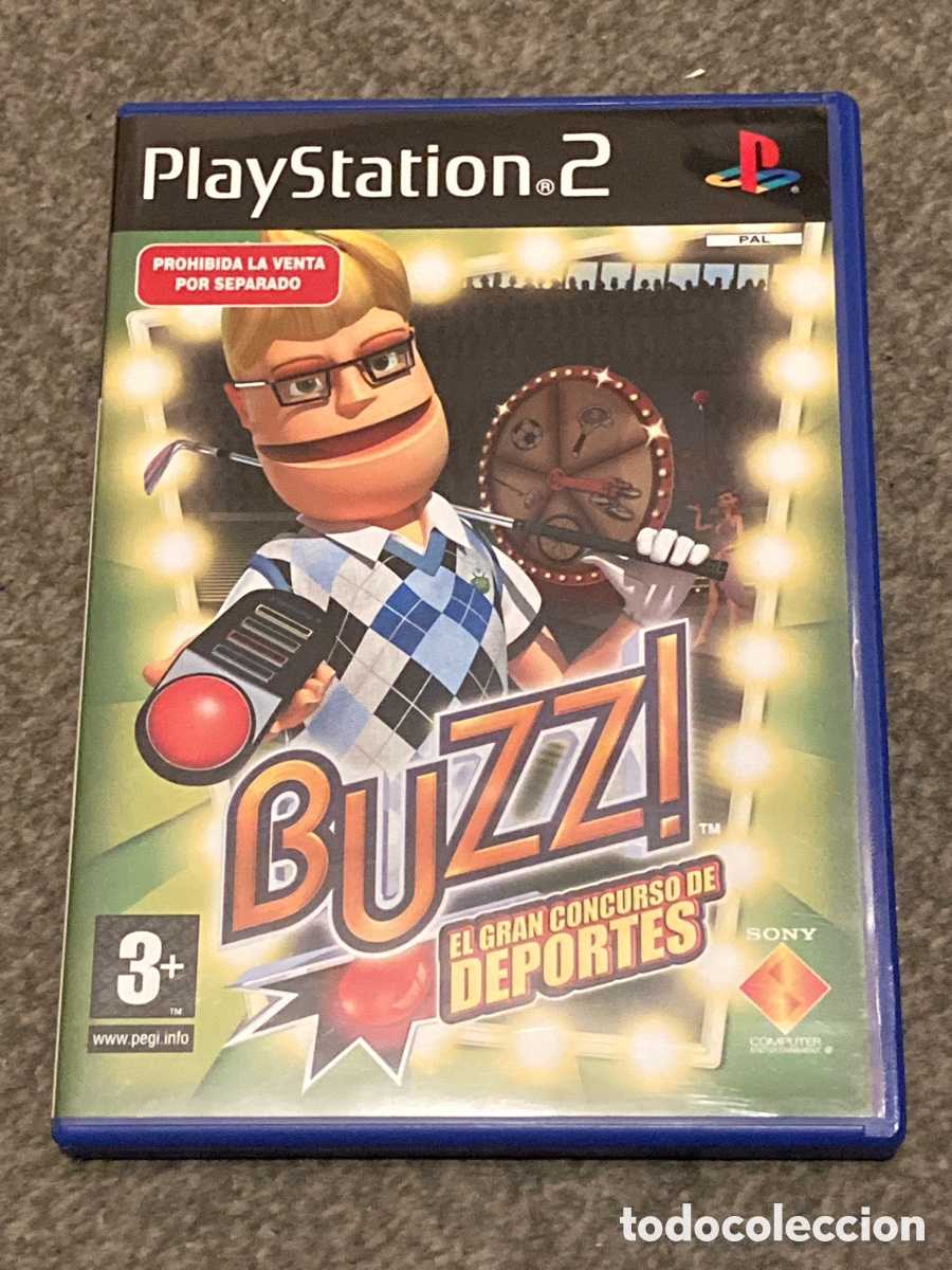 Videojuegos y consolas: BUZZ! El gran concurso de deportes PS2 - Foto 1