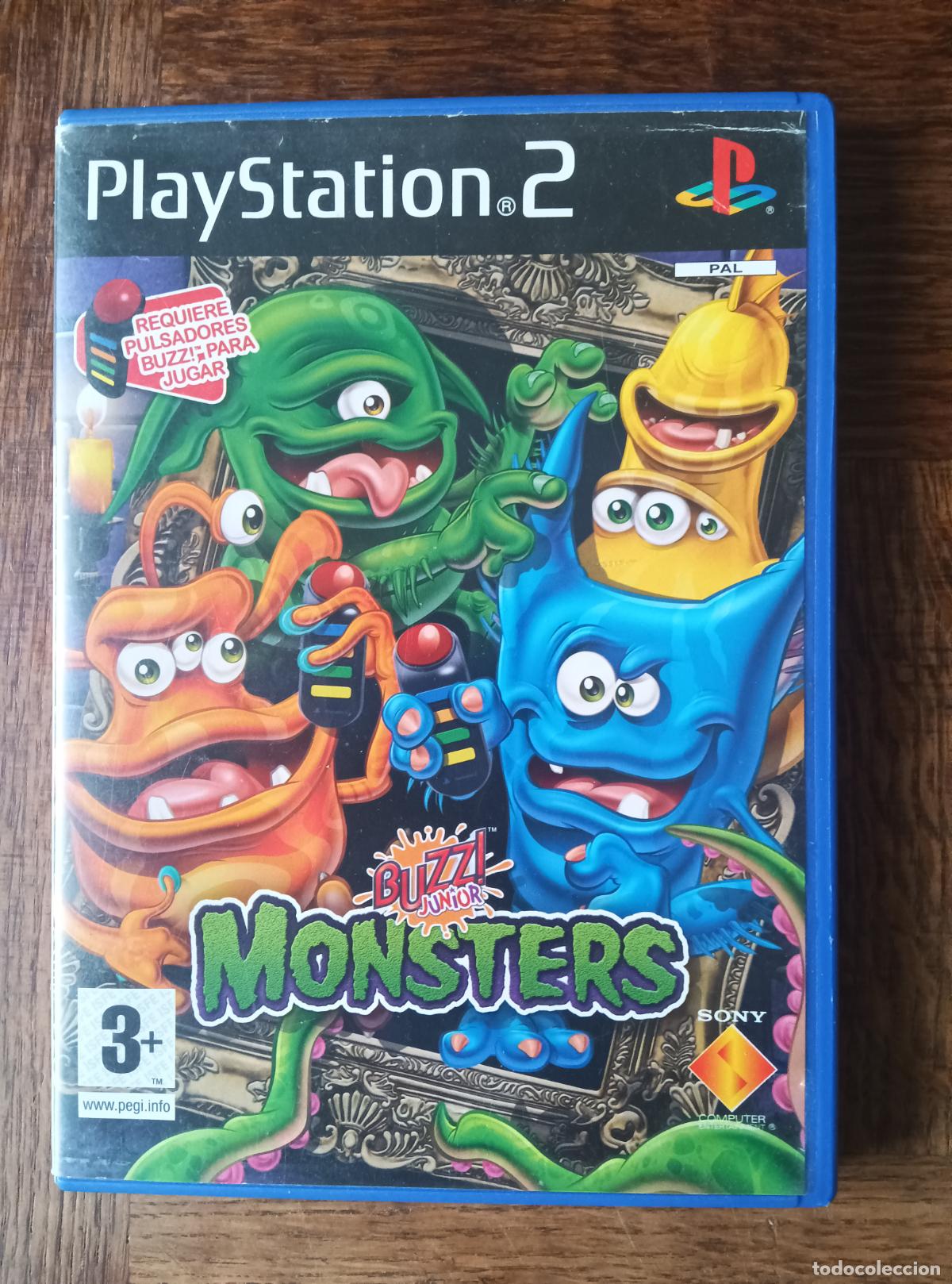 Videojuegos y consolas: Buzz! Junior: Monsters - PS2 PLAYSTION 2 PAL - - Foto 1
