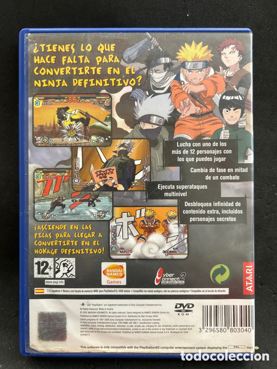Videojuegos y consolas: Ps2 Naruto Ult&iacute;mate Ninja - Foto 2