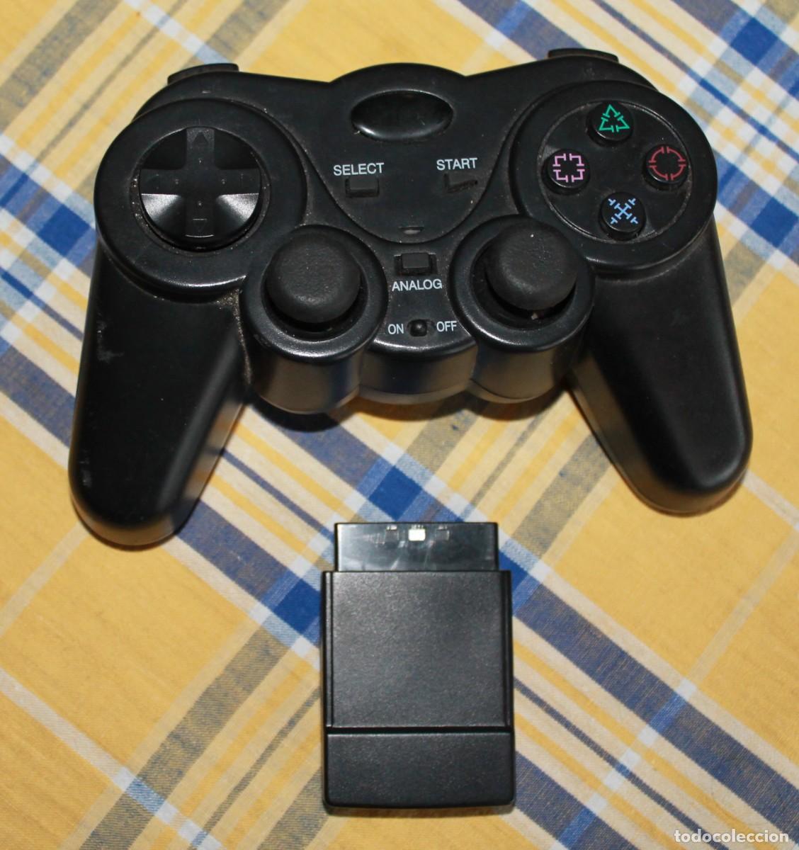 Videojuegos y consolas: Mando inal&aacute;mbrico PS2 - Foto 1