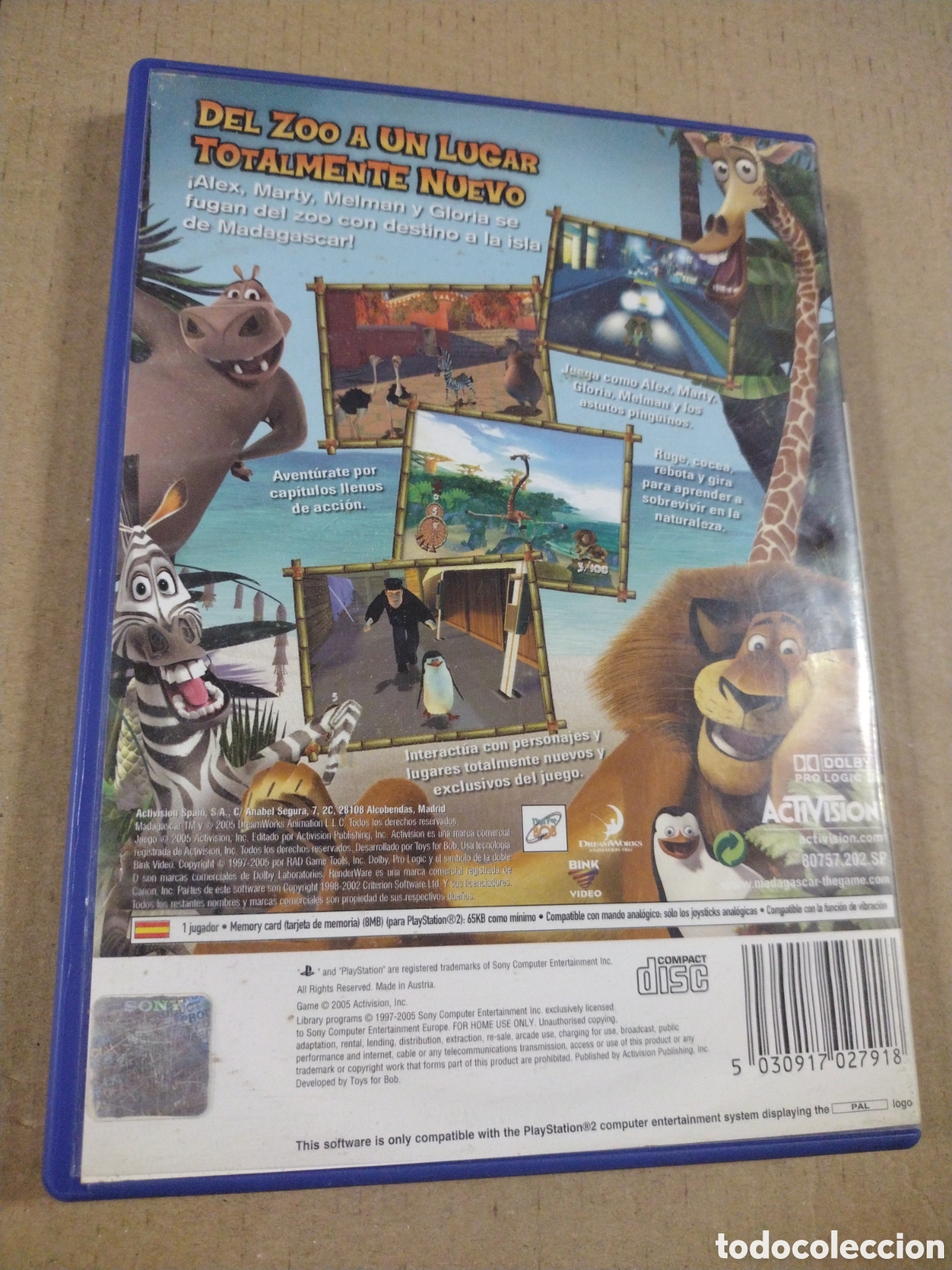 Videojuegos y consolas: MADAGASCAR. PLAYSTATION 2. PS2 - Foto 2