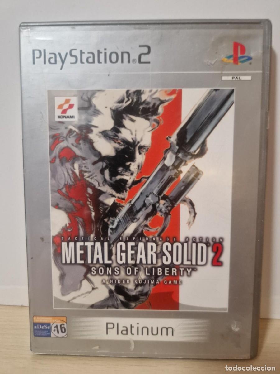 Videojuegos y consolas: Metal Gear Solid 2 PS2 (2&ordf; Mano - Bueno) - Foto 1