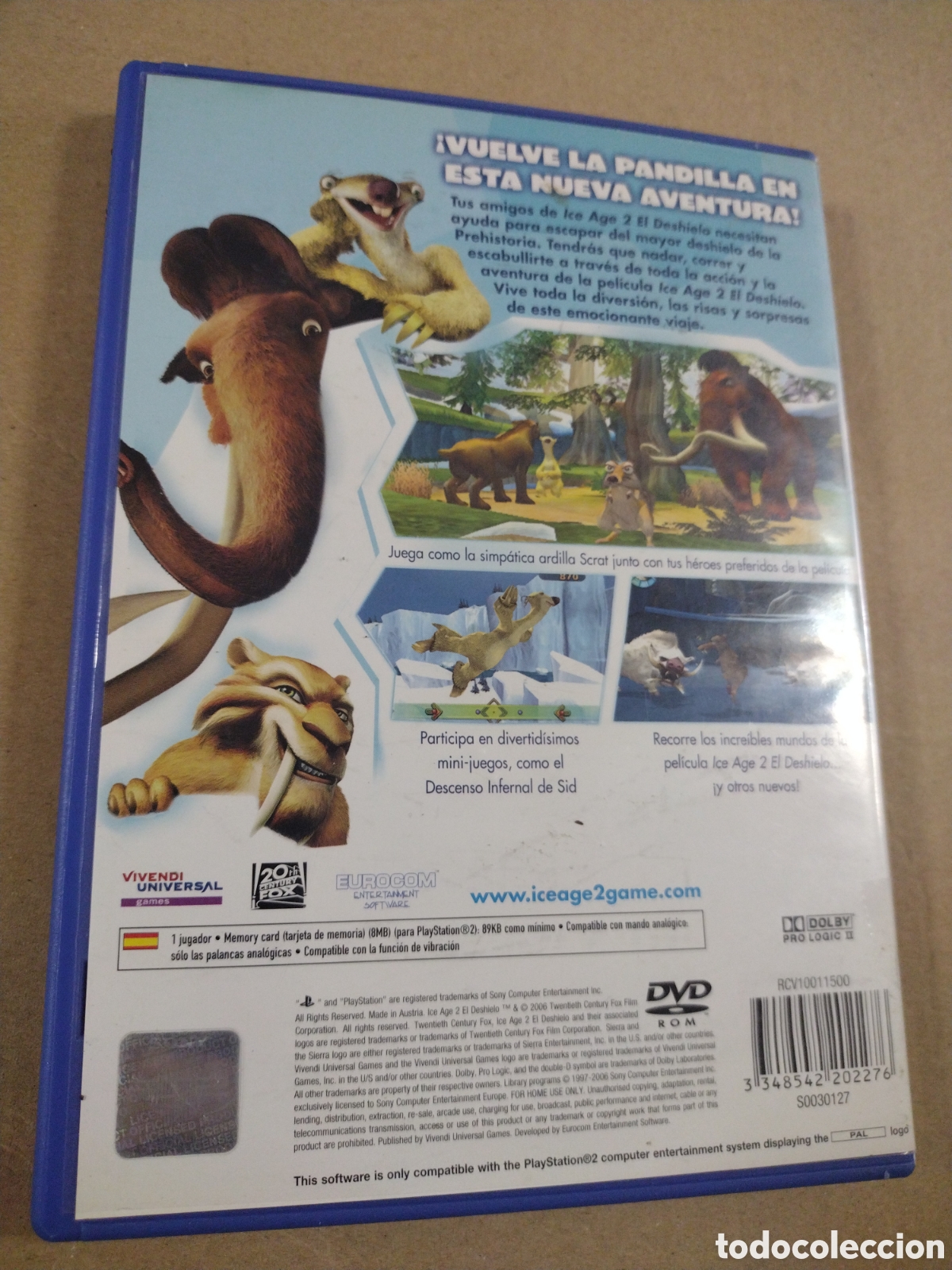 Videojuegos y consolas: ICE AGE 2 EL DESHIELO. PS2 - Foto 2