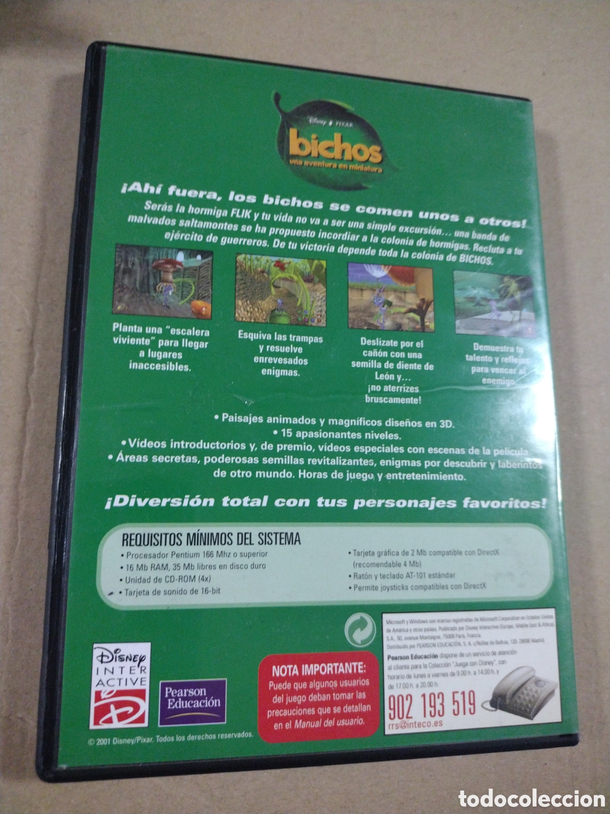 Videojuegos y consolas: Bichos (Bugs) (Disney Interactive) (PC CD ROM) - Foto 2