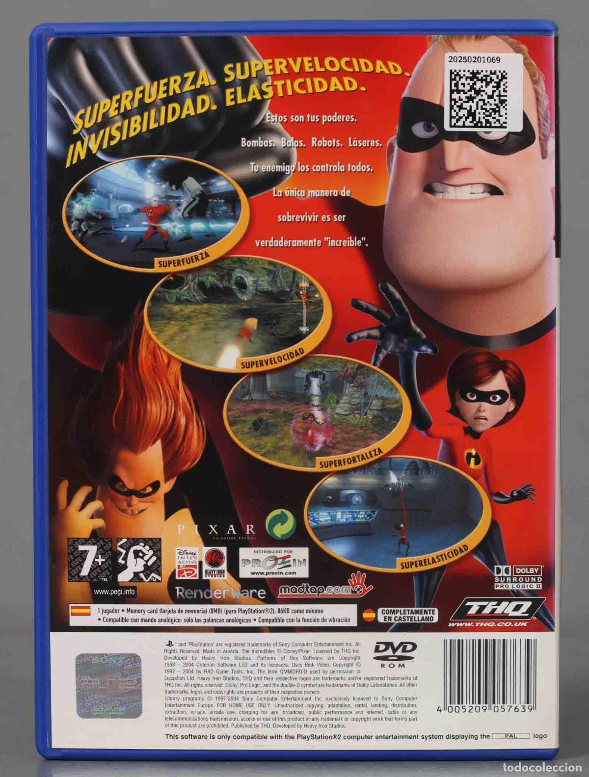 Videojuegos y consolas: PLAYSTATION 2. LOS INCREIBLES - Foto 2