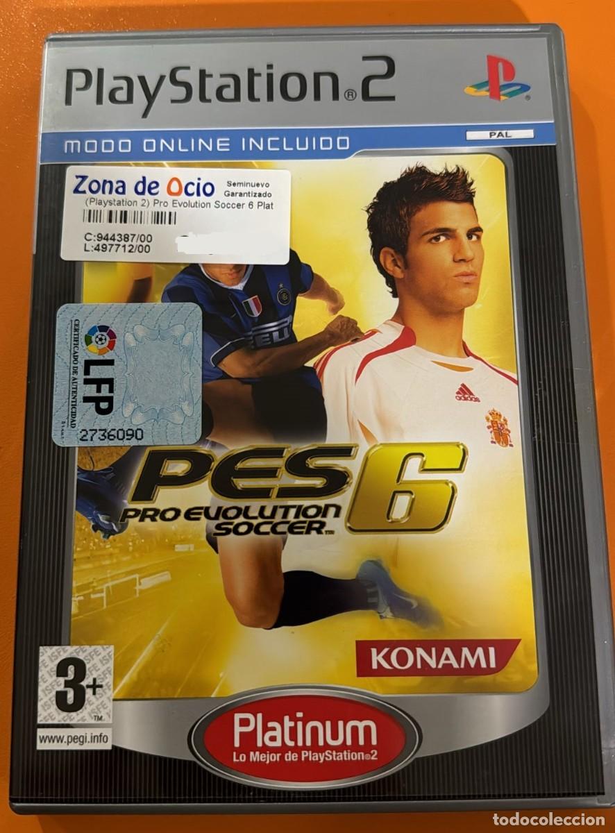 Videojuegos y consolas: Pro Evolution Soccer 6 Platinum- PS2 - Foto 1