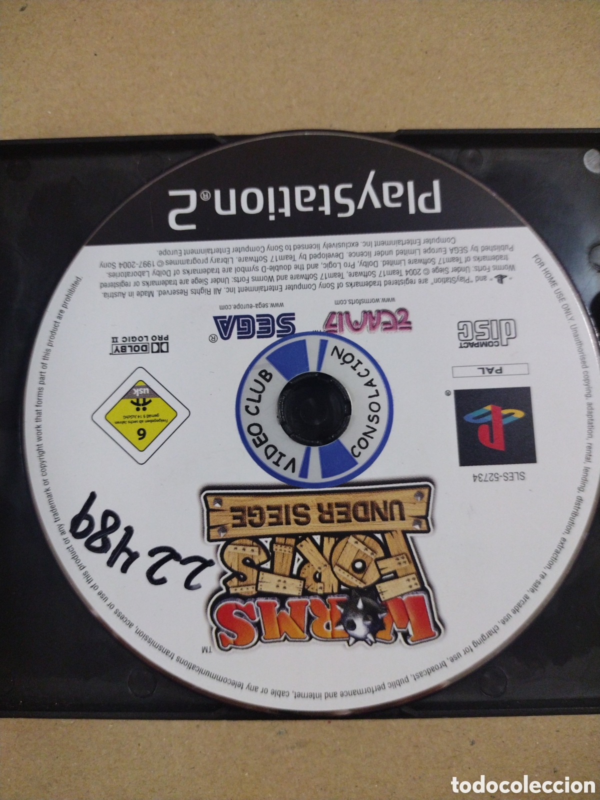Videojuegos y consolas: Worms Forts Under Siege. PS2 - Foto 1