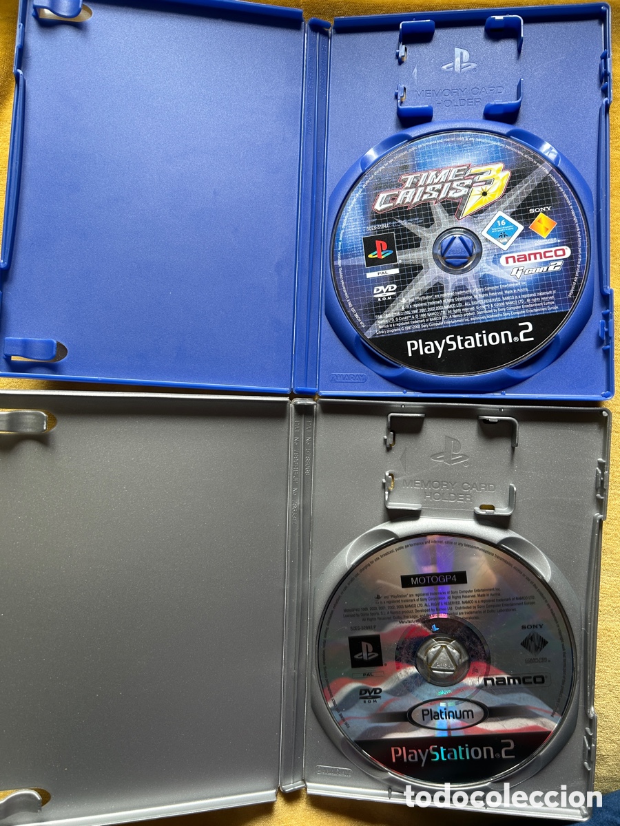 Videojuegos y consolas: Pack Ps2 MotoGp4/ Time Crisis 3 - Foto 1
