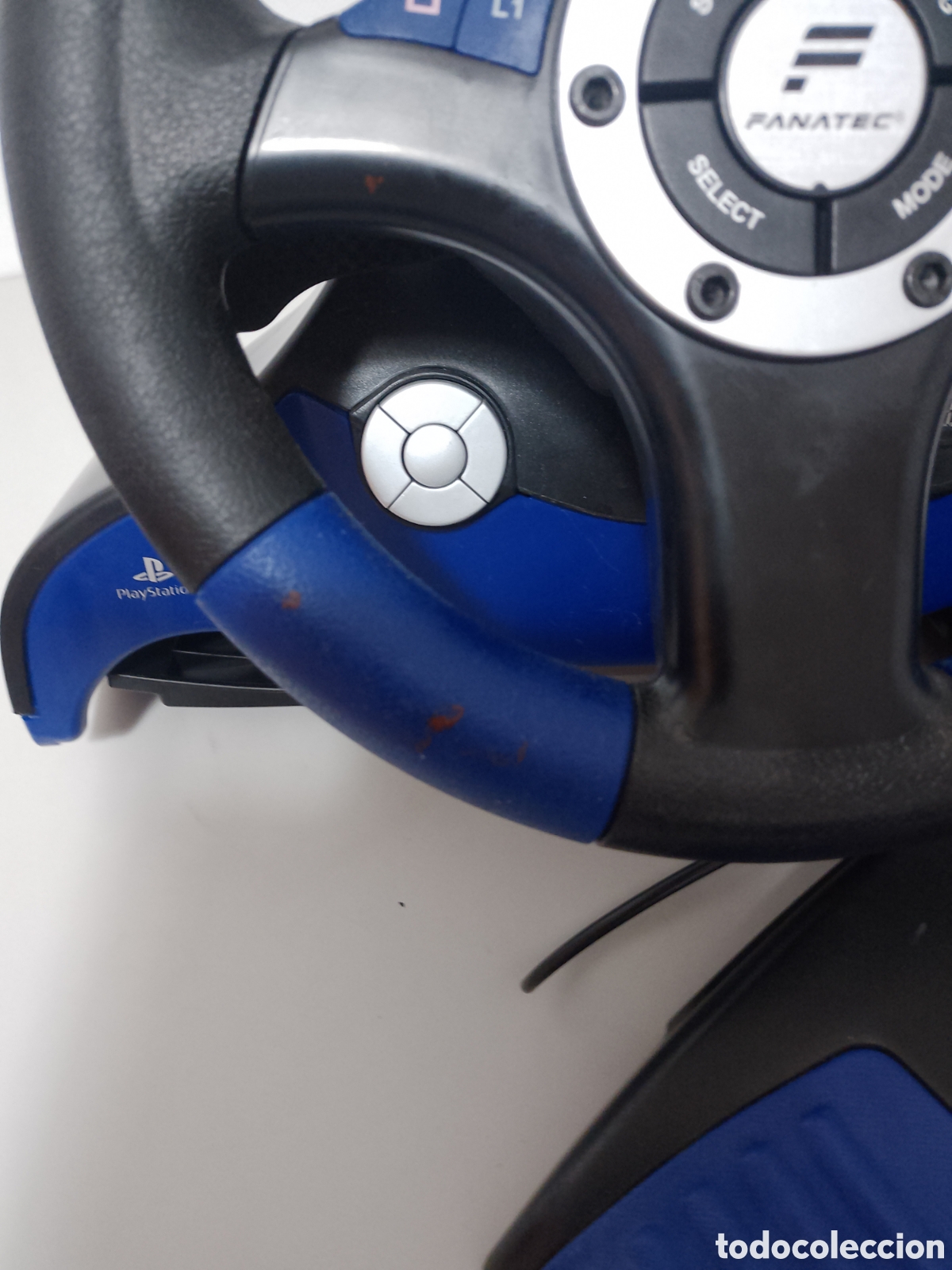Videojuegos y consolas: PlayStation 2 volante multifunci&oacute;n con levas PS funcionando - Foto 8