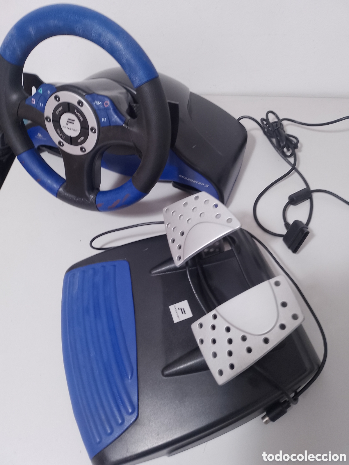 Videojuegos y consolas: PlayStation 2 volante multifunci&oacute;n con levas PS funcionando - Foto 9