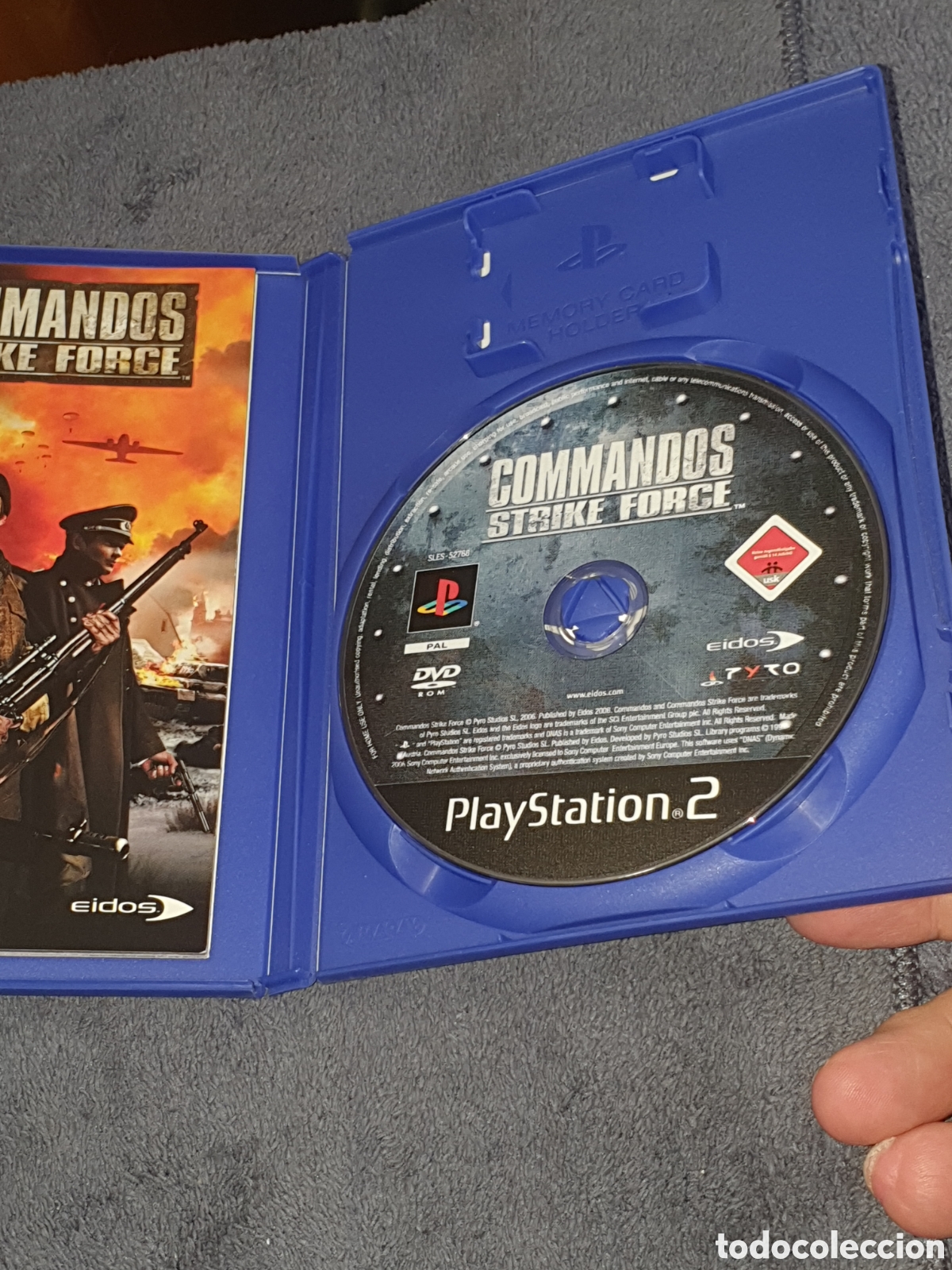 Videojuegos y consolas: PS. Commandos, Strike Force, De 2&ordf; Mano. - Foto 2
