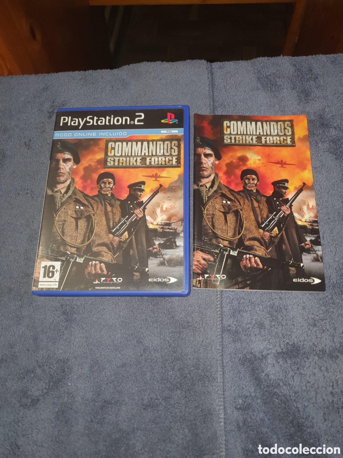 Videojuegos y consolas: PS. Commandos, Strike Force, De 2&ordf; Mano. - Foto 1