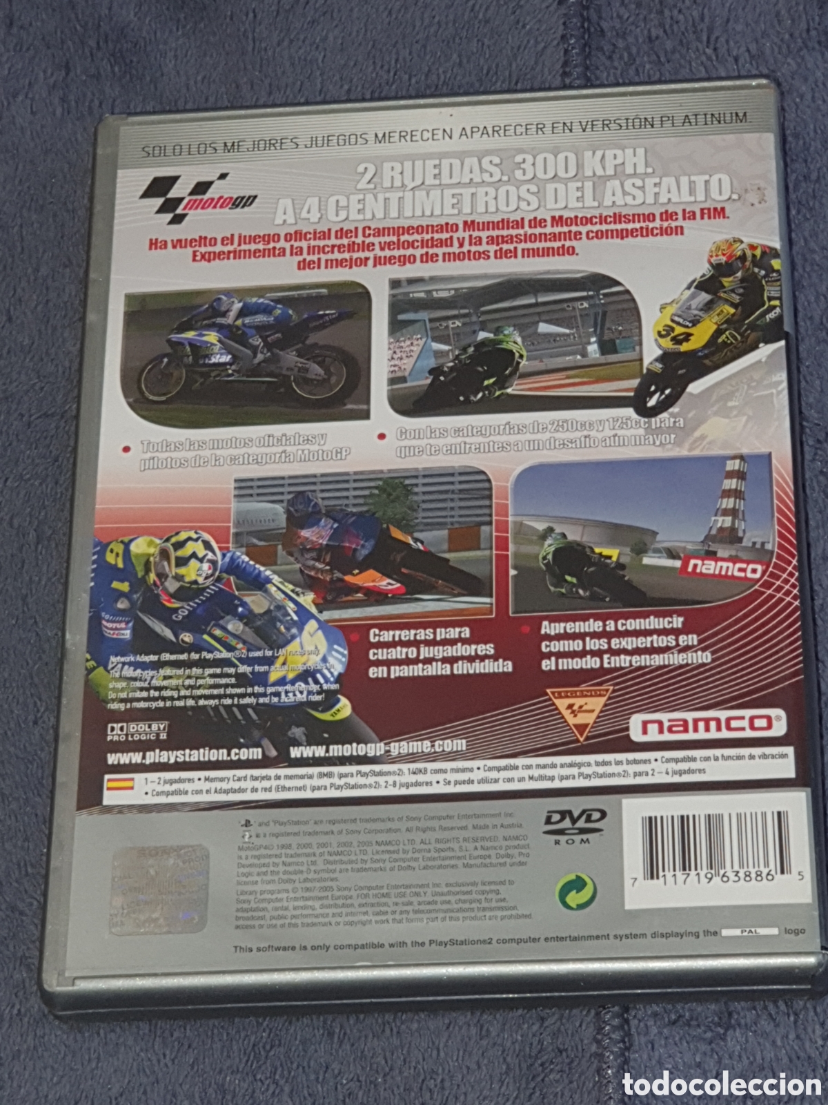 Videojuegos y consolas: PS. Moto GP 4, De 2&ordf; Mano. - Foto 3