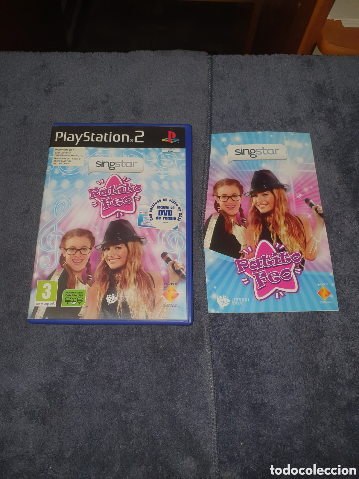 Videojuegos y consolas: PS. SingStar, Patito Feo, De 2&ordf; Mano. - Foto 1