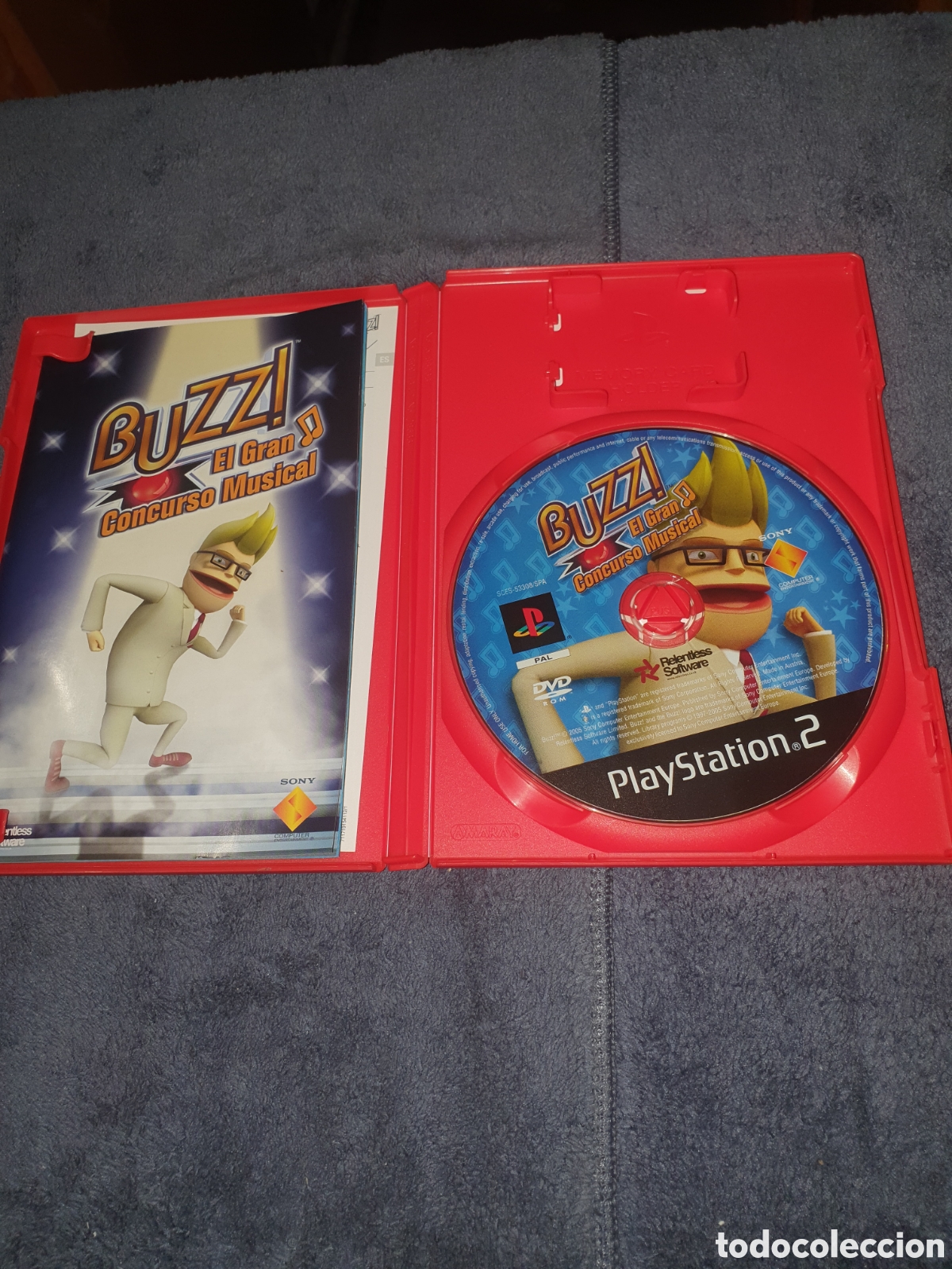 Videojuegos y consolas: PS. Buzz!, El Gran Concurso Musical, De 2&ordf; Mano. - Foto 2