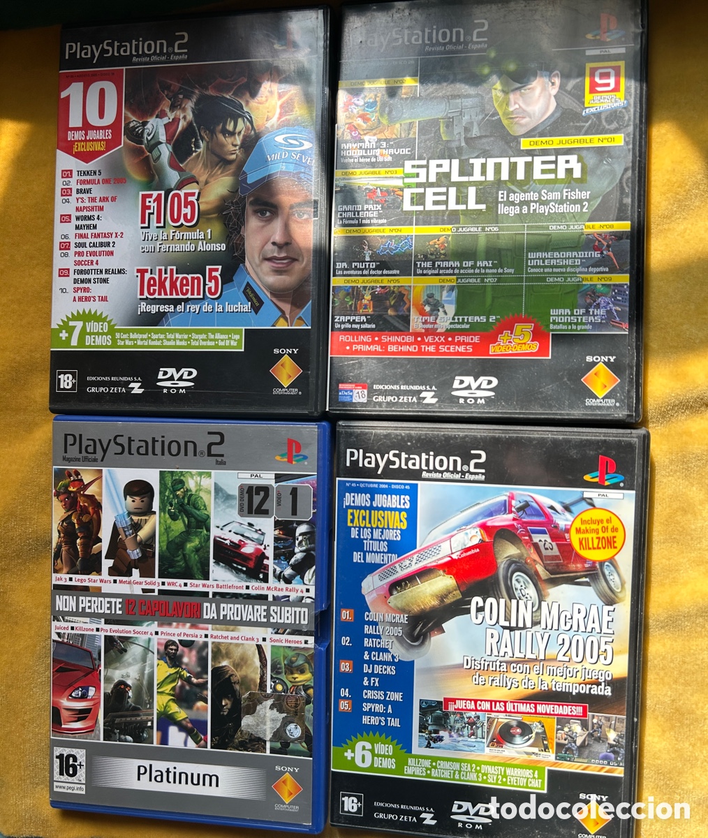 Videojuegos y consolas: Pack Ps2 4 cd&rsquo;s de Demos - Foto 4