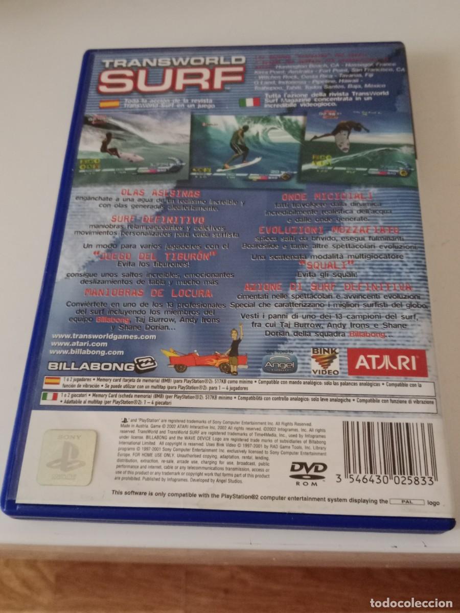 Videojuegos y consolas: PS2 Play Station 2 Transworld Surf - Foto 4