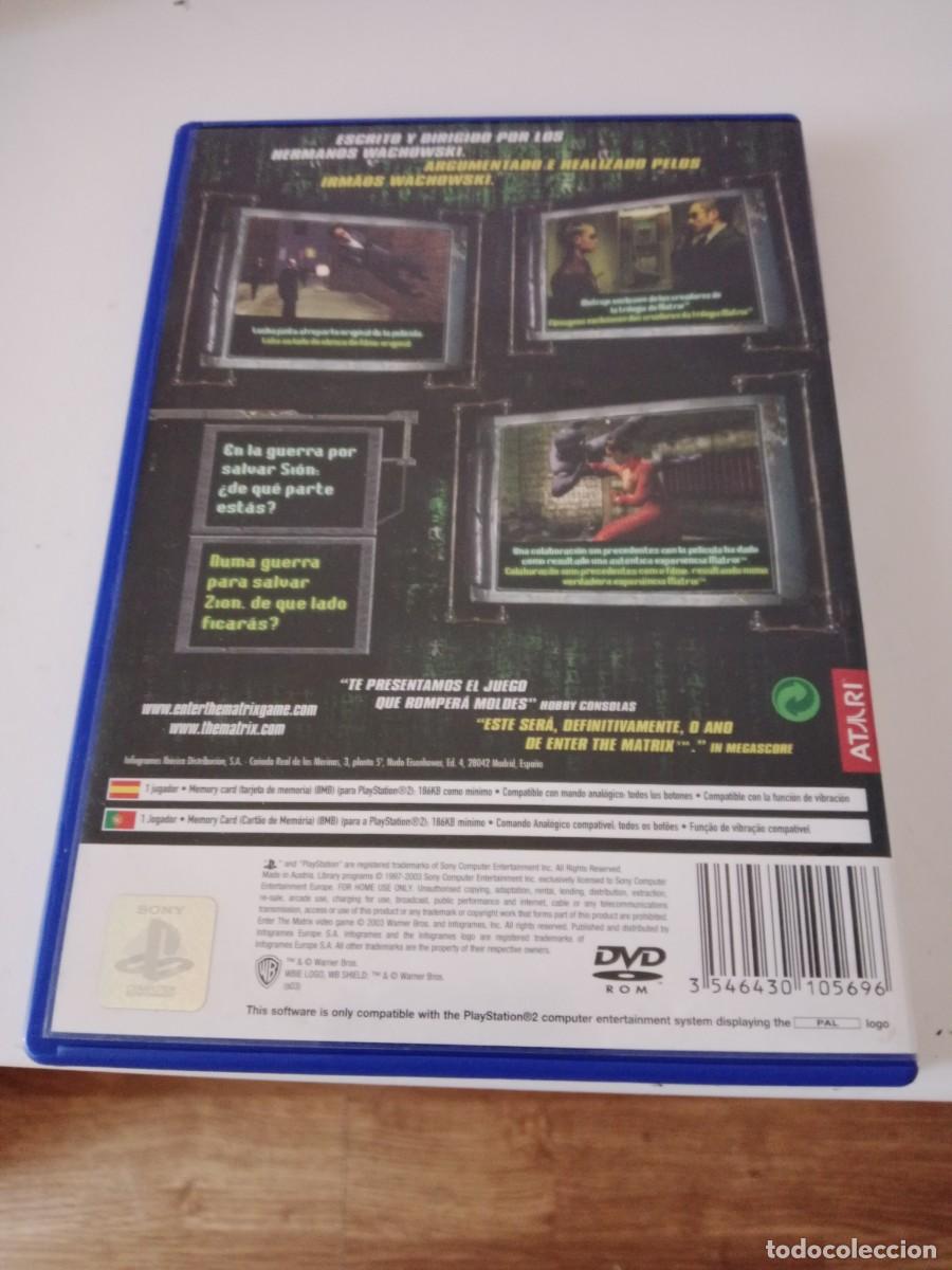 Videojuegos y consolas: PS2 Play Station 2 Enter The Matrix - Foto 4
