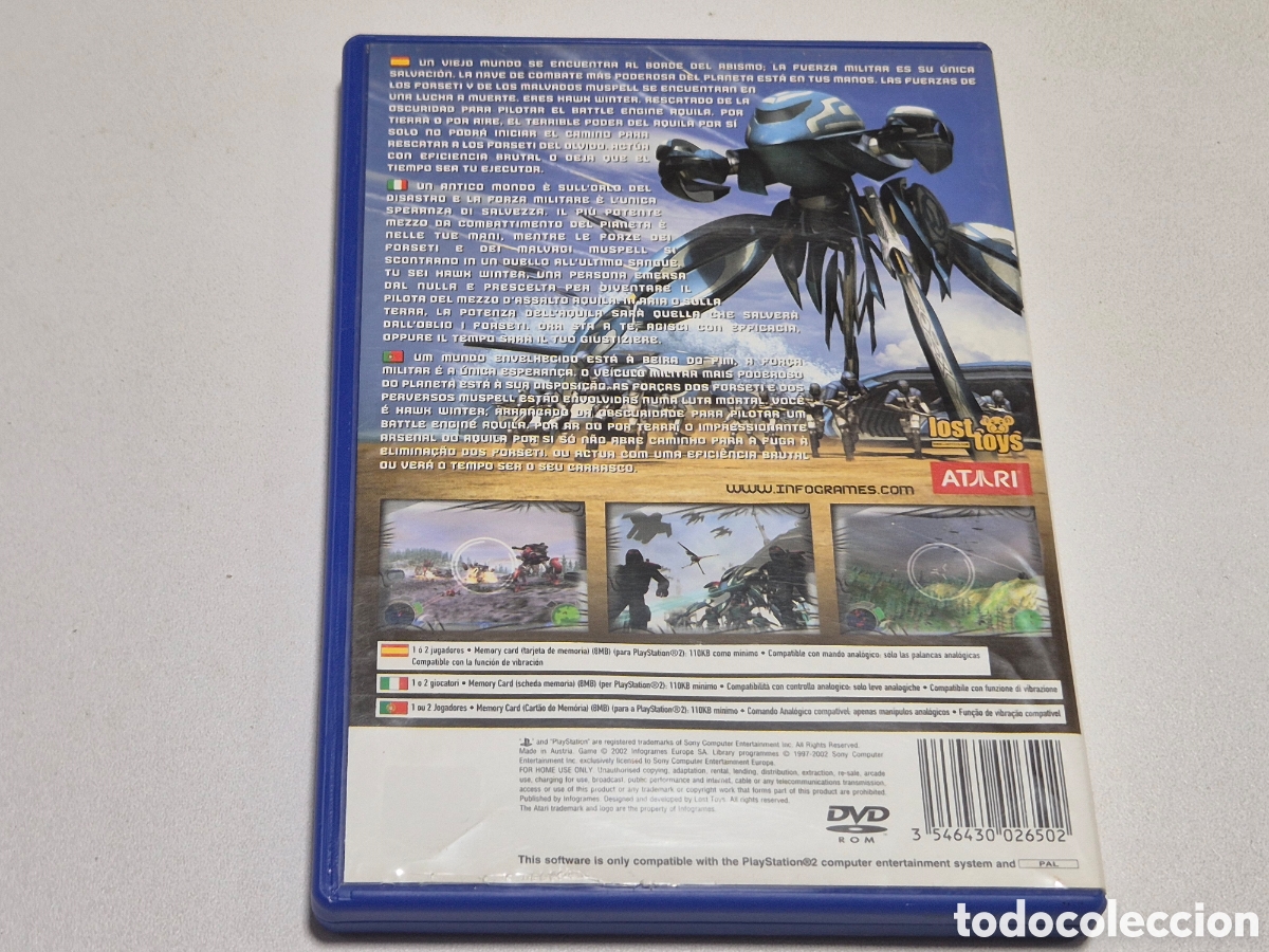 Videojuegos y consolas: BATTLE ENGINE AQUILA - Foto 2