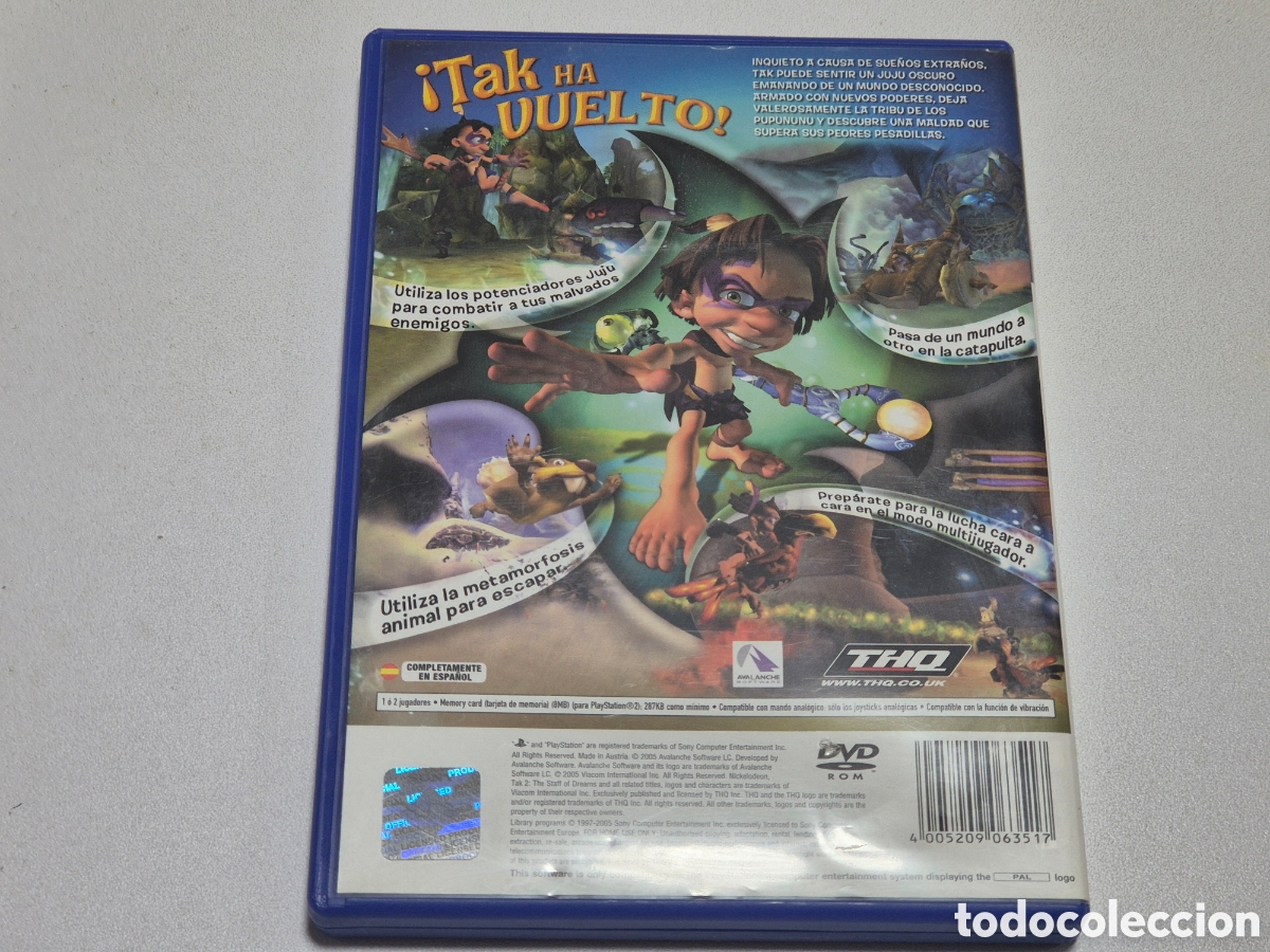 Videojuegos y consolas: TAK 2 EL BASTON DE LOS SUE&Ntilde;OS - Foto 2