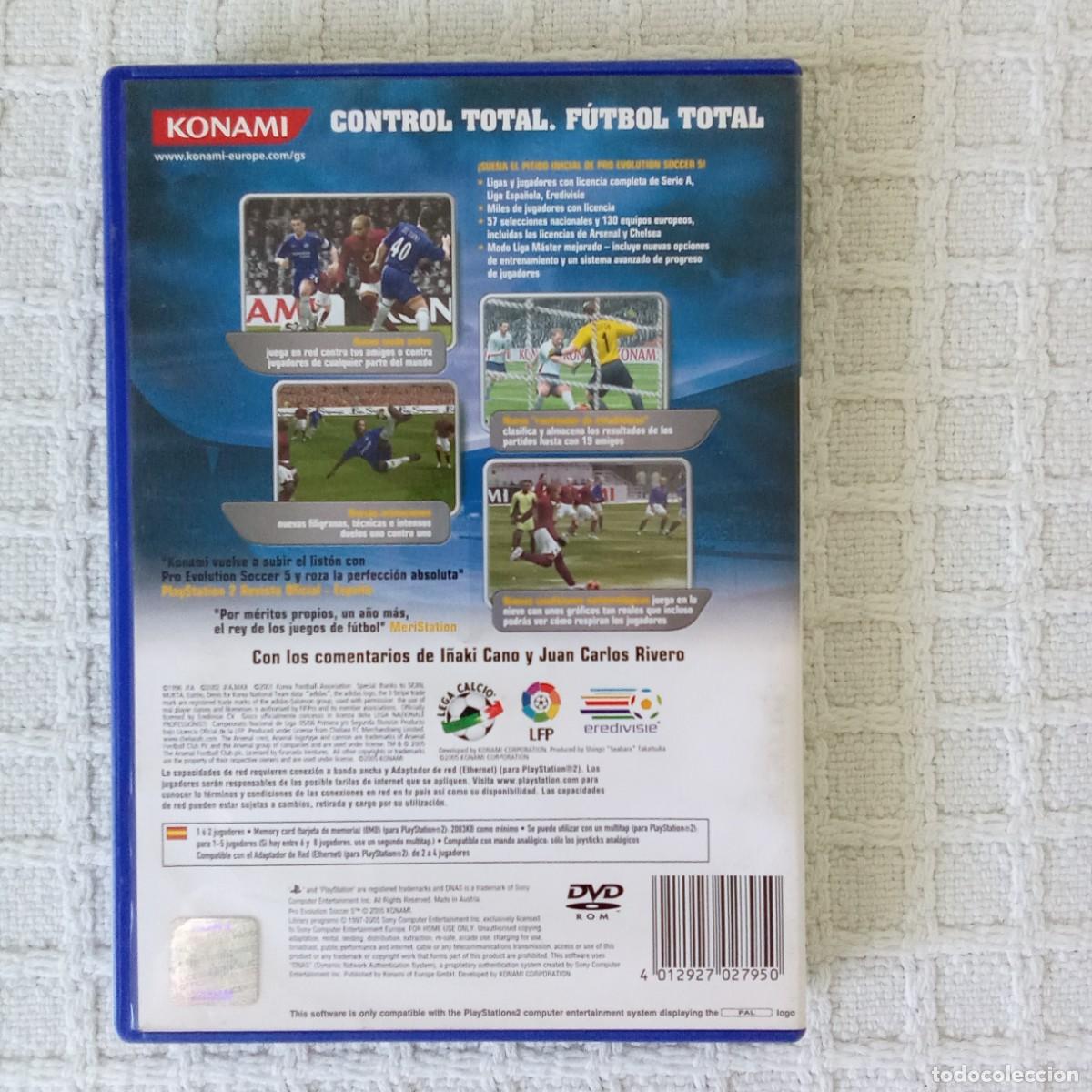 Videojuegos y consolas: Pro Evolution Soccer 5 Realismo - Foto 3