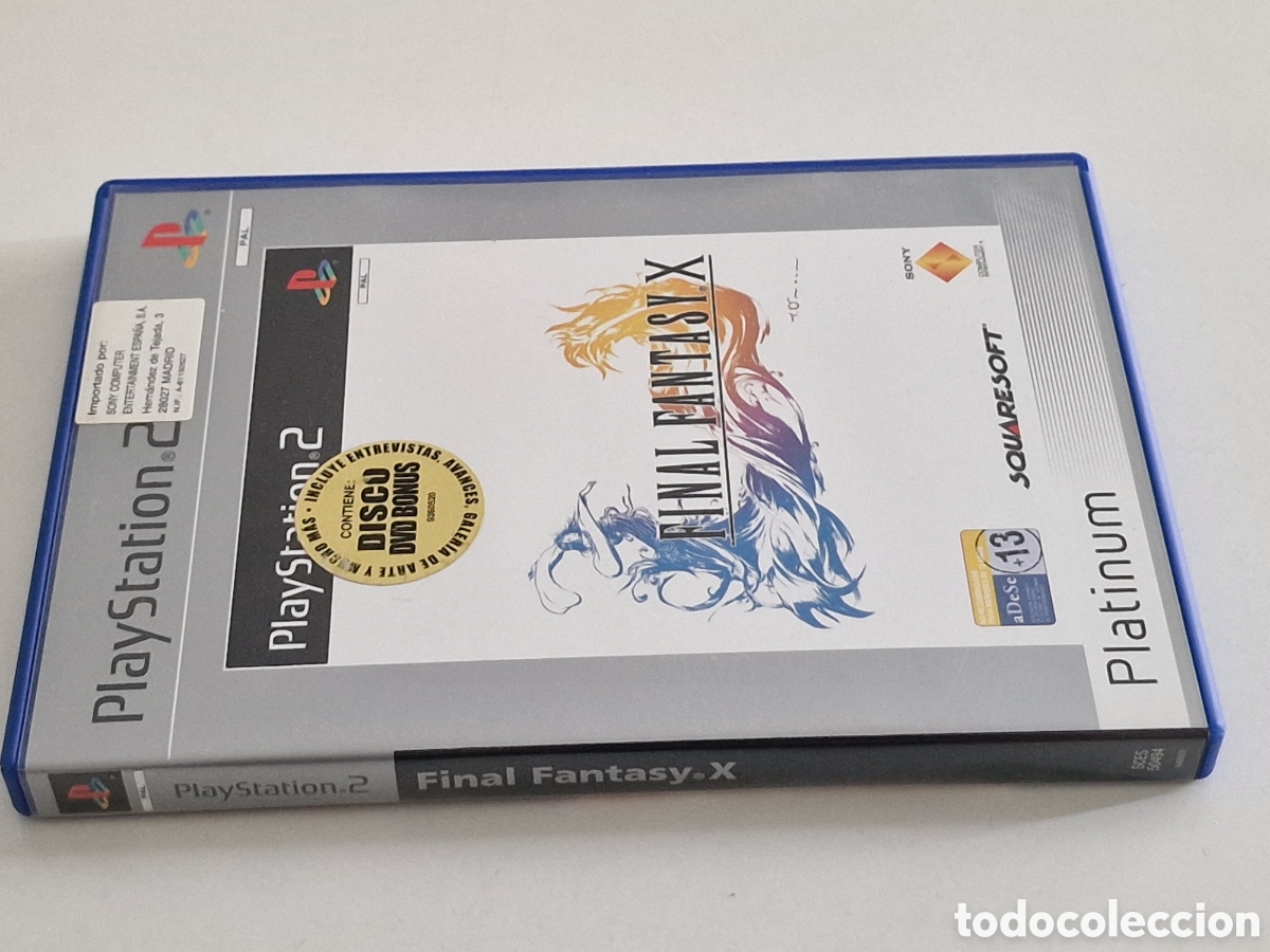 Videojuegos y consolas: Final Fantasy X PS2 - PAL - Foto 4
