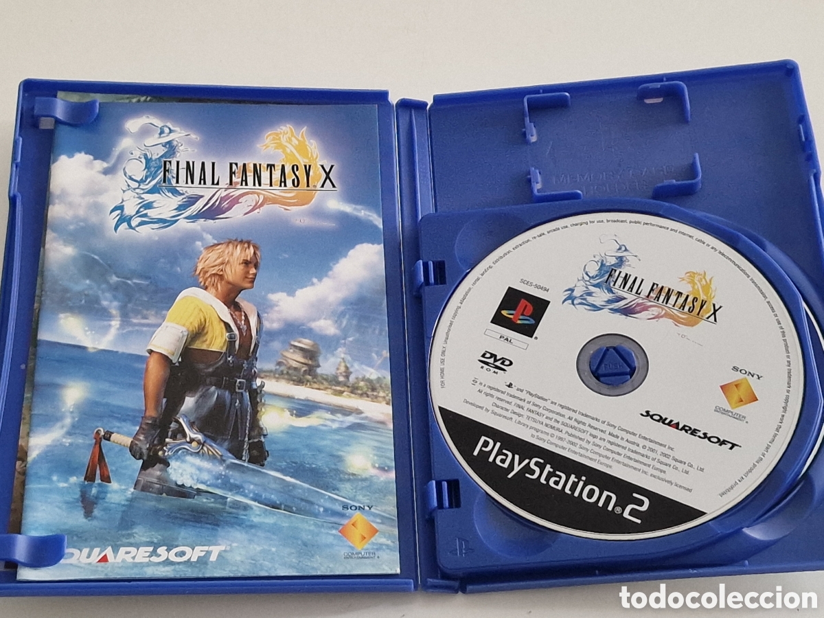 Videojuegos y consolas: Final Fantasy X PS2 - PAL - Foto 7
