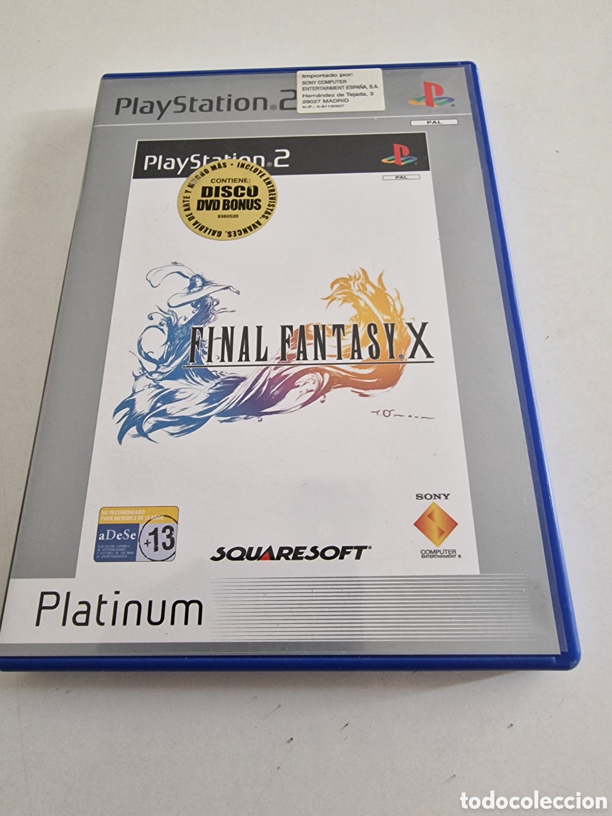 Videojuegos y consolas: Final Fantasy X PS2 - PAL - Foto 1