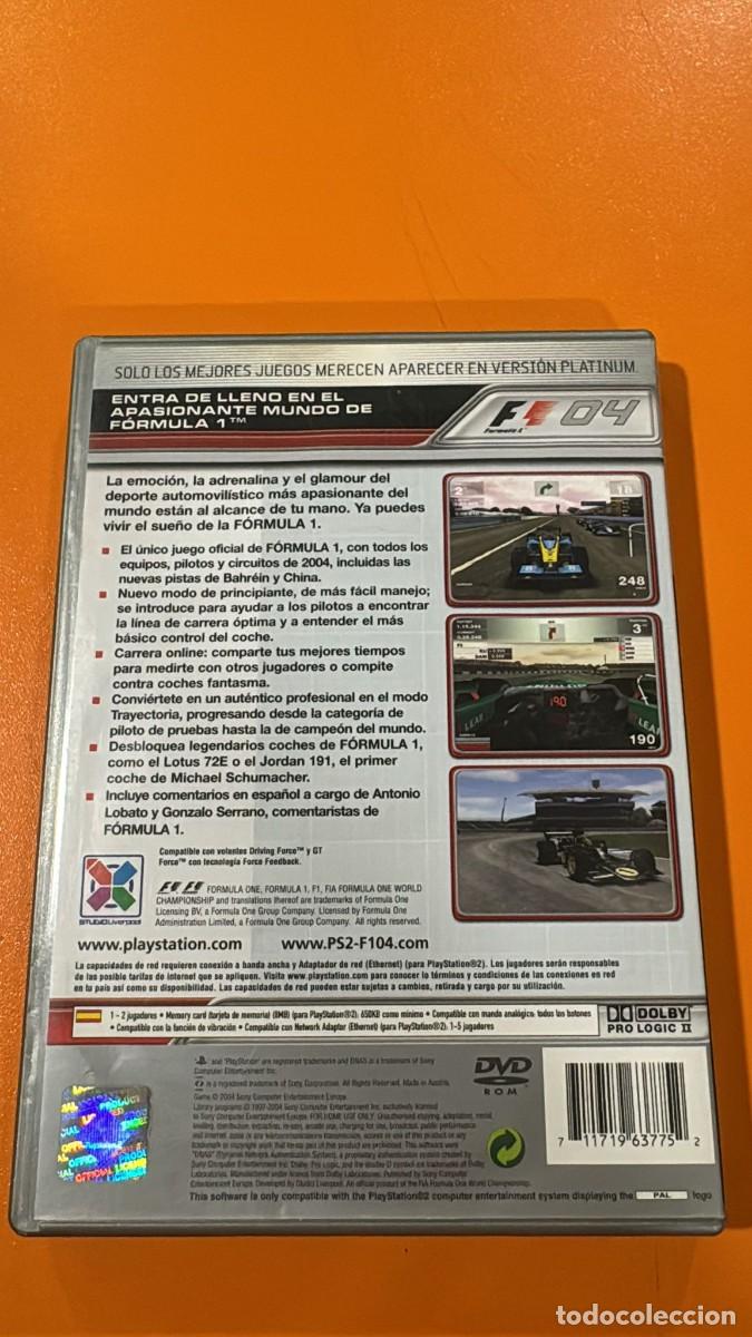 Videojuegos y consolas: Formula ONE 04 [PS2] Platinum - Foto 2