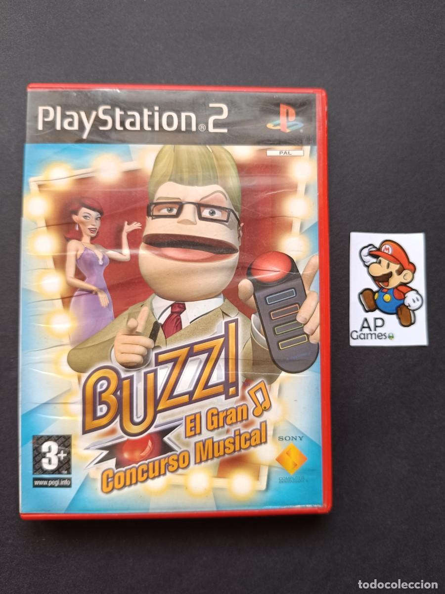Videojuegos y consolas: Buzz El gran Concurso Musical Ps2 - Foto 1