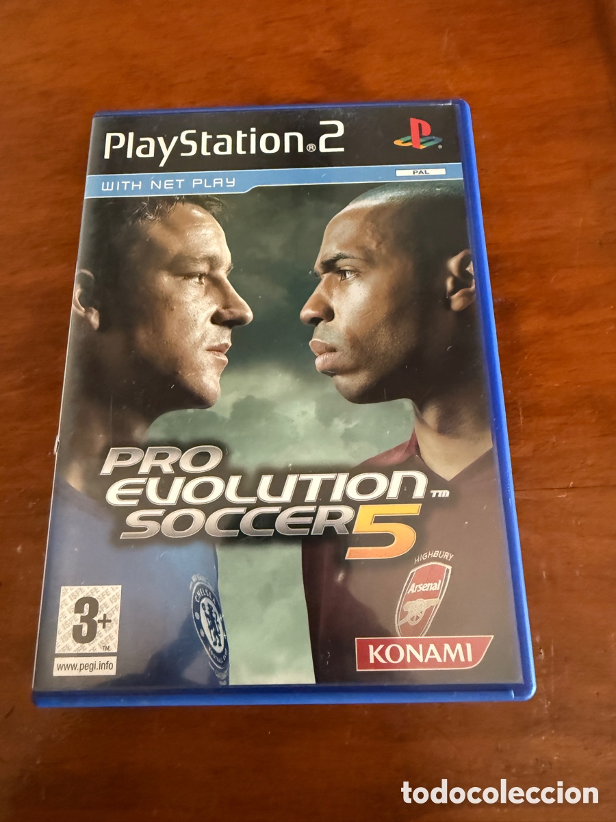 Videojuegos y consolas: Pes 5 pro evolution soccer ps2 pal uk - Foto 1